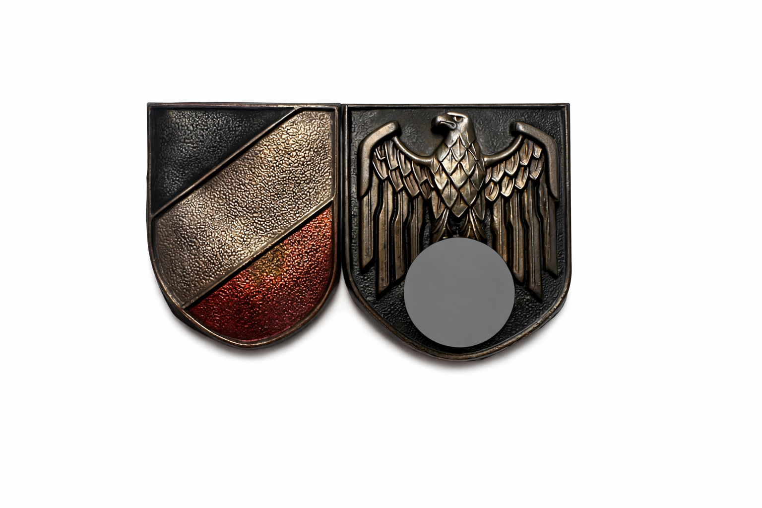 Tropenhelmschilder Wehrmacht