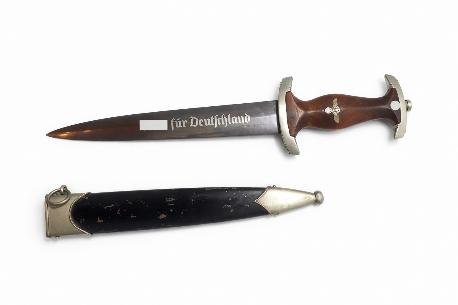 NSKK-Dienstdolch, frühe Ausführung, Hersteller Anton Wingen Jr., Solingen