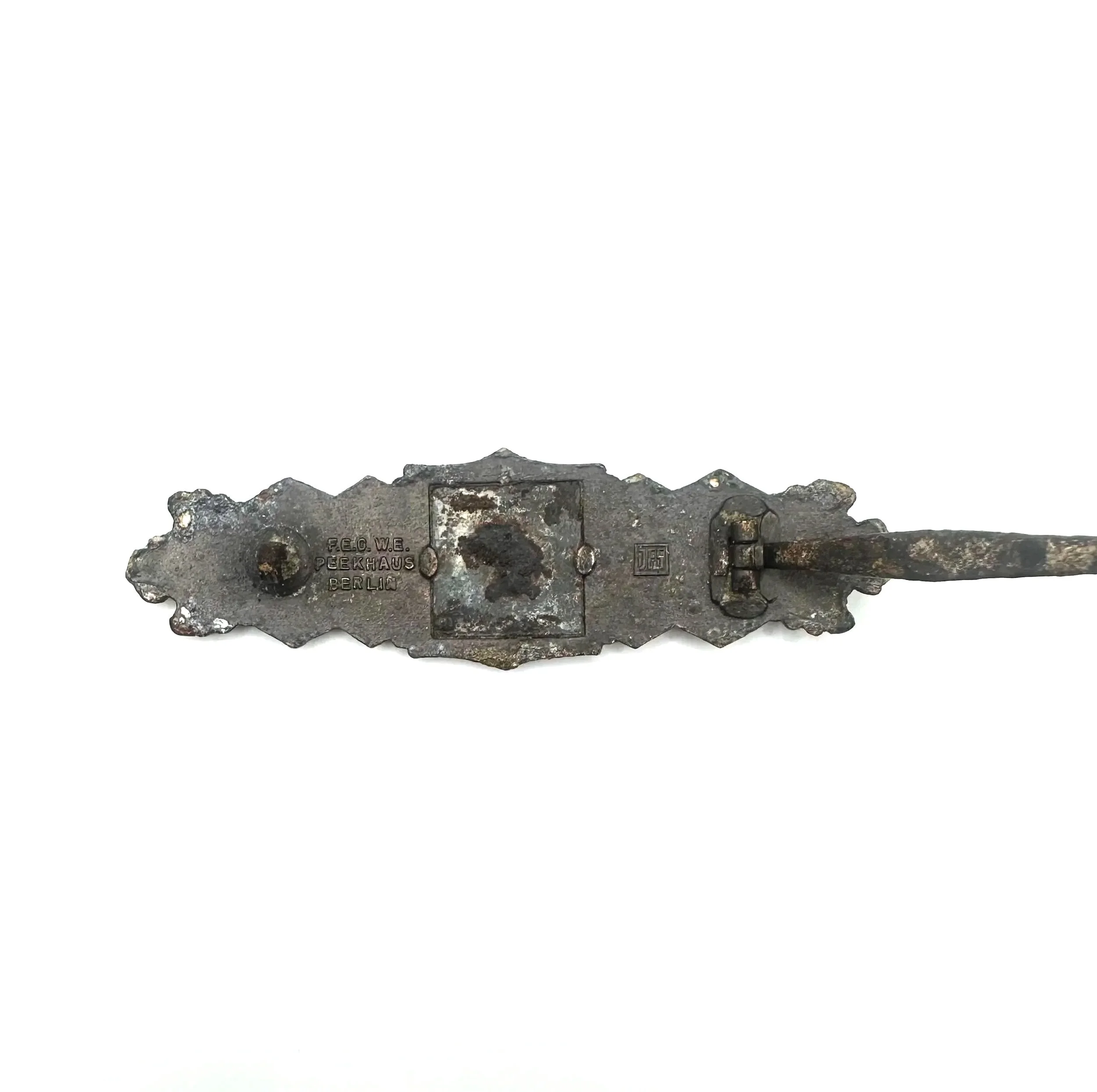 Nahkampfspange Bronze JFS, Königsberg