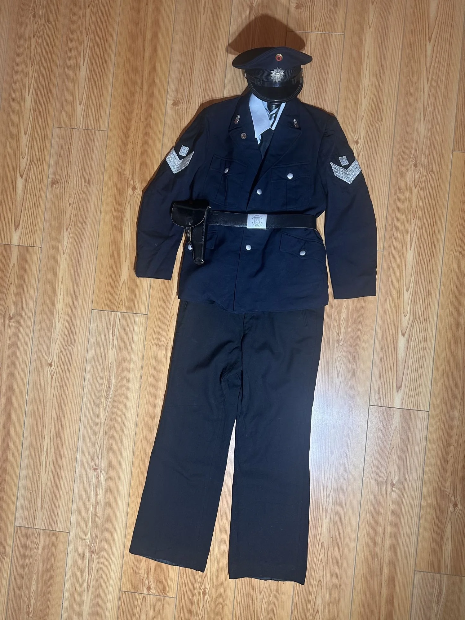 Hamburger Polizei-Uniform 1960er Jahre