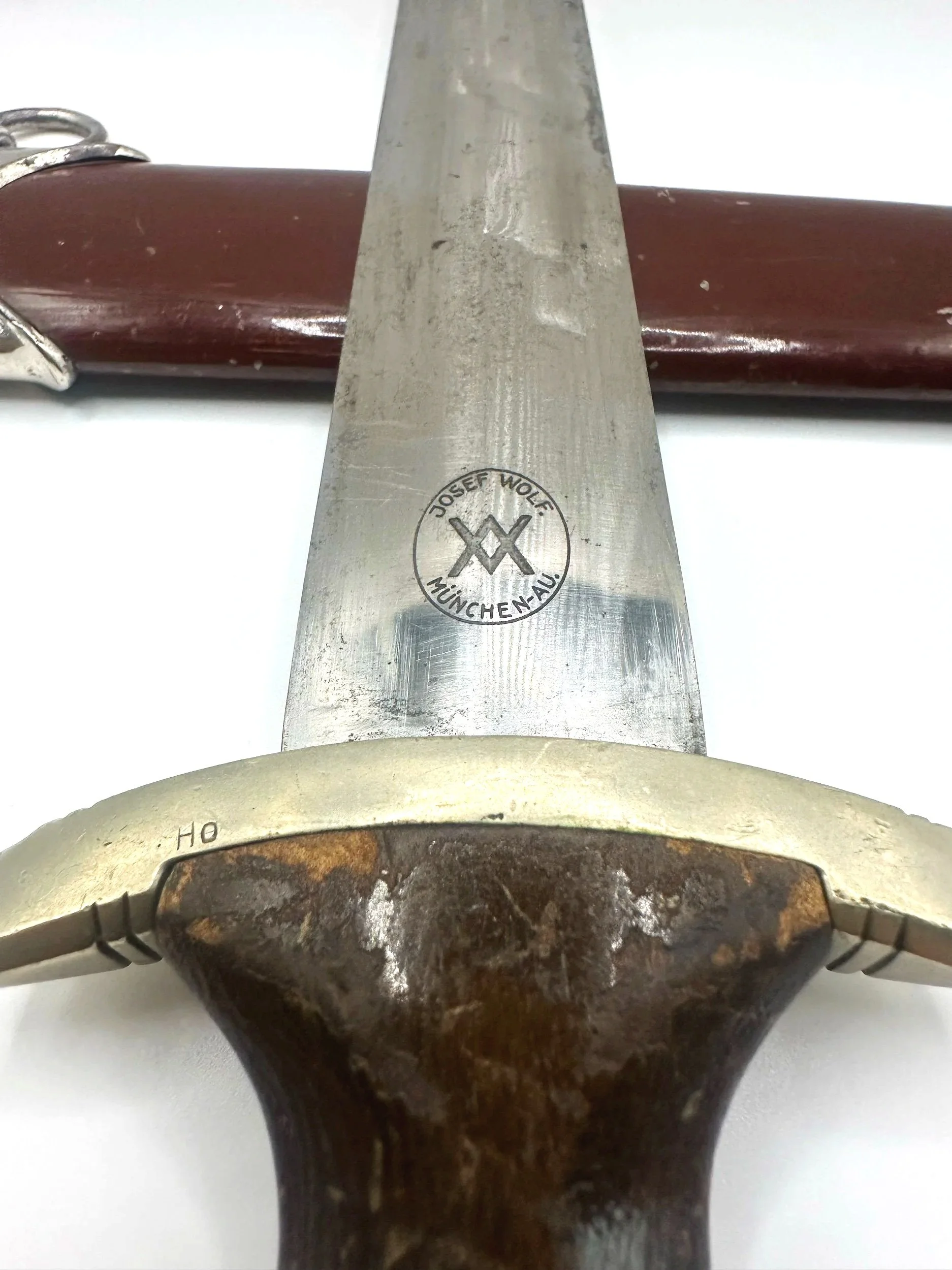 III. Reich SA Dolch Josef Wolf München - AU. Gau HO (Hochland)