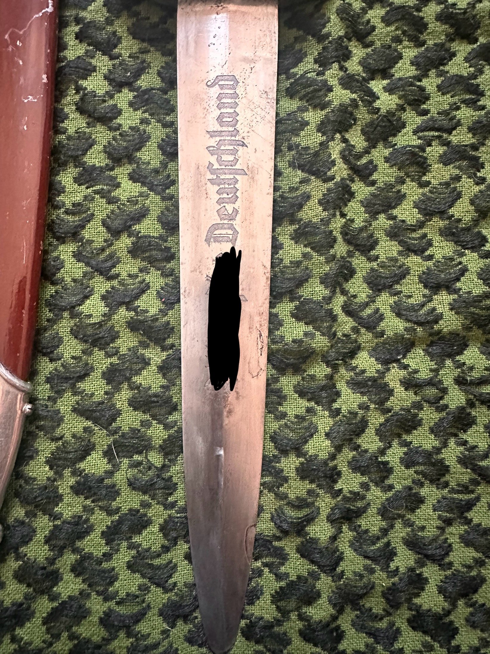 III. Reich SA Dolch Josef Wolf München - AU. Gau HO (Hochland)