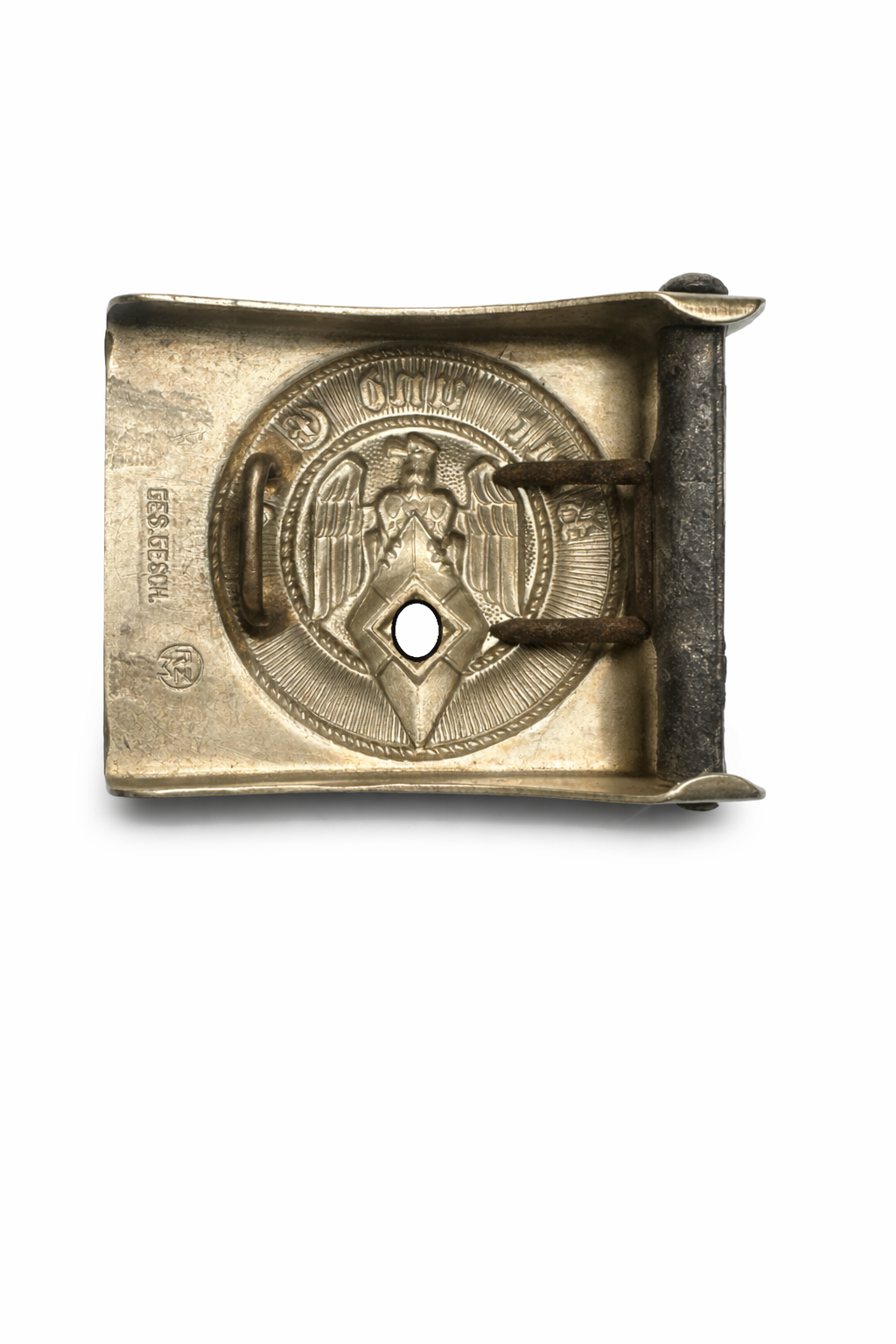 Koppelschloss HJ Neusilber Assmann.png