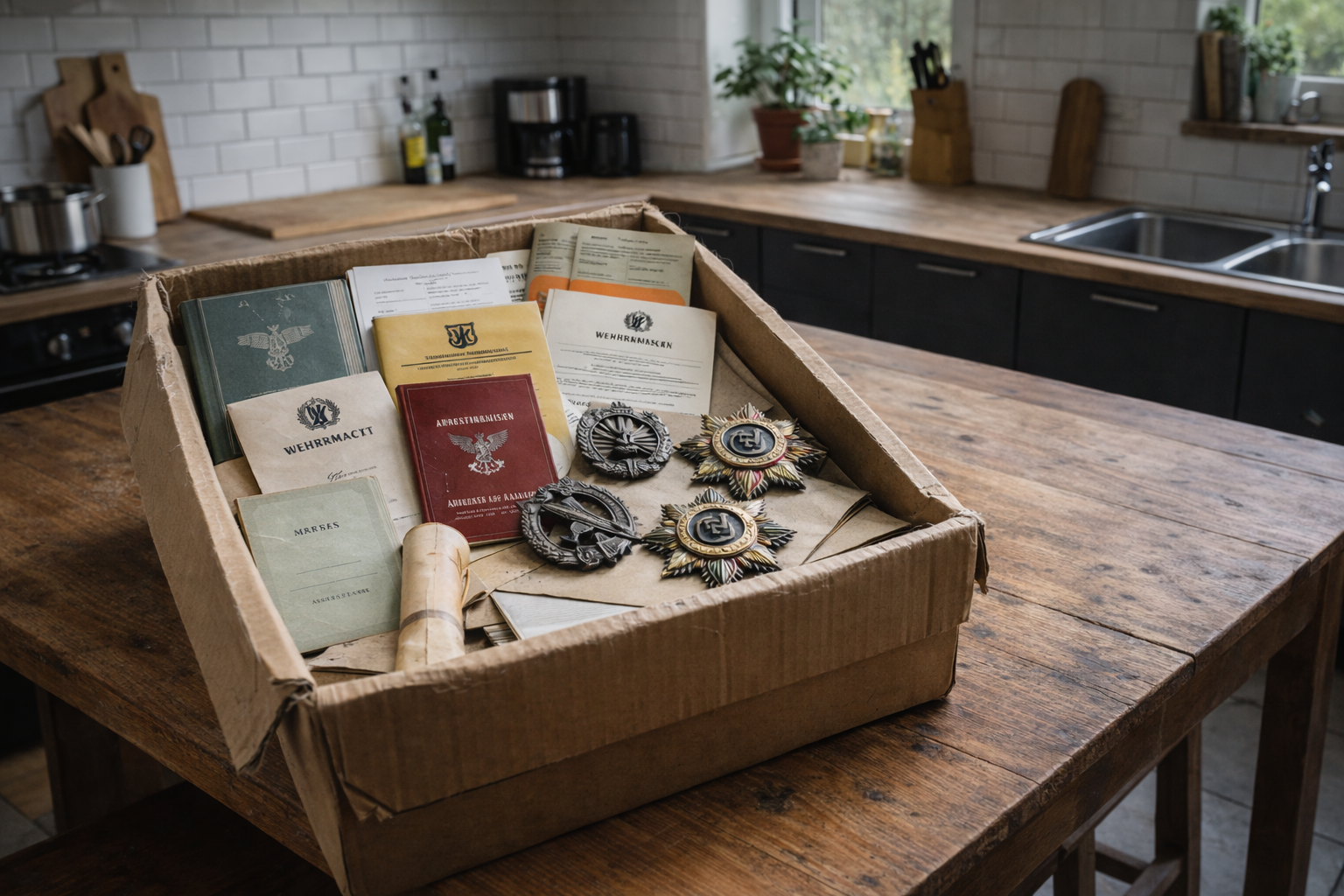 Militaria, Bodenfund, Erkennungsmarke, Eisernes Kreuz,Antiquitäten,Abzeichen,Orden,Feldbluse,Fliegerbluse,Stahlhelm,M35,M41,Schrimmütze,Mannschaften,Offiziere, Luftwaffe, Wehrmacht, 3 Reich