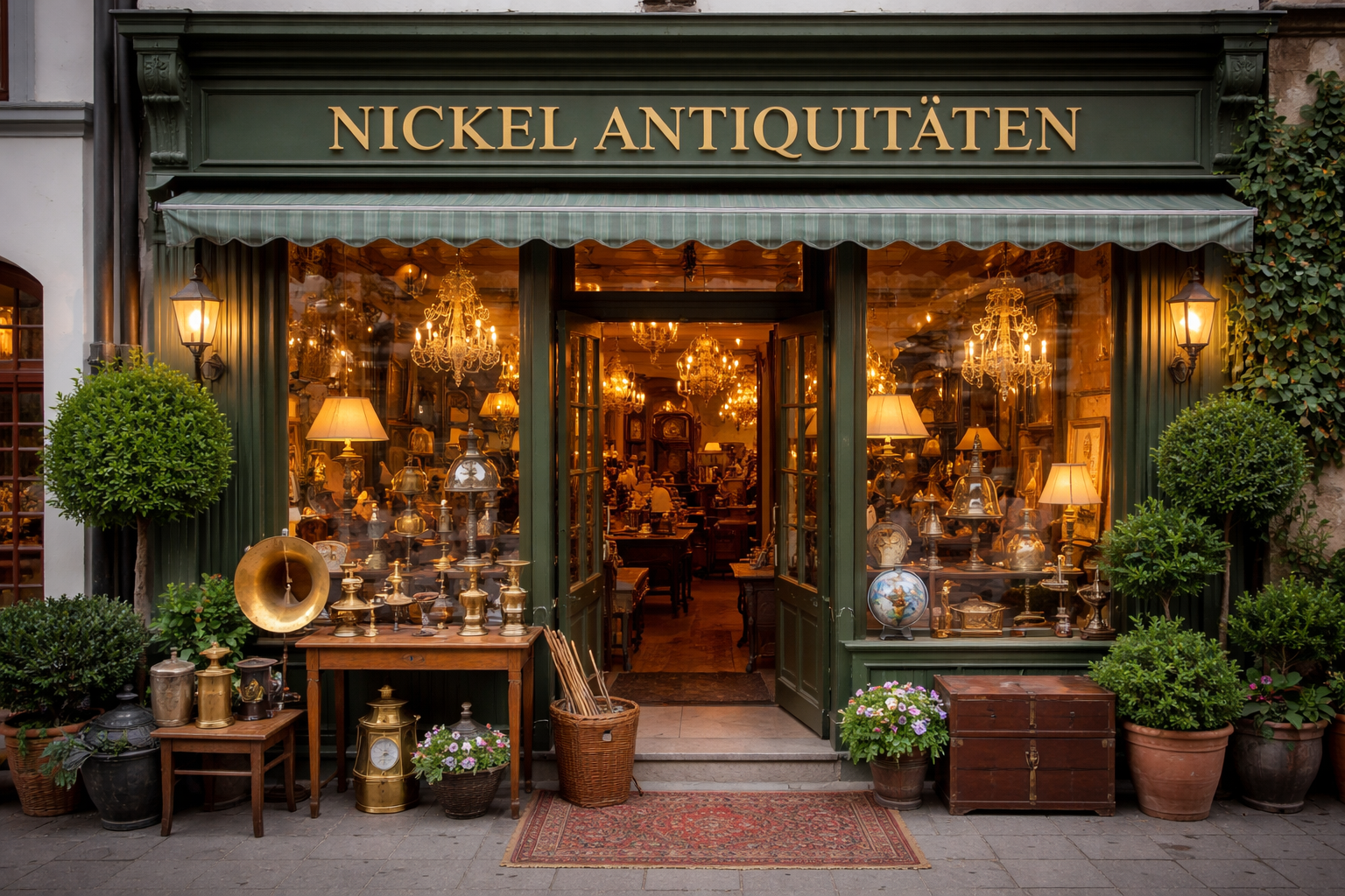 Antiquitäten und militärische Abzeichen aus dem Deutschen Kaiserreich und dem Zweiten Weltkrieg, historische Sammlerstücke"