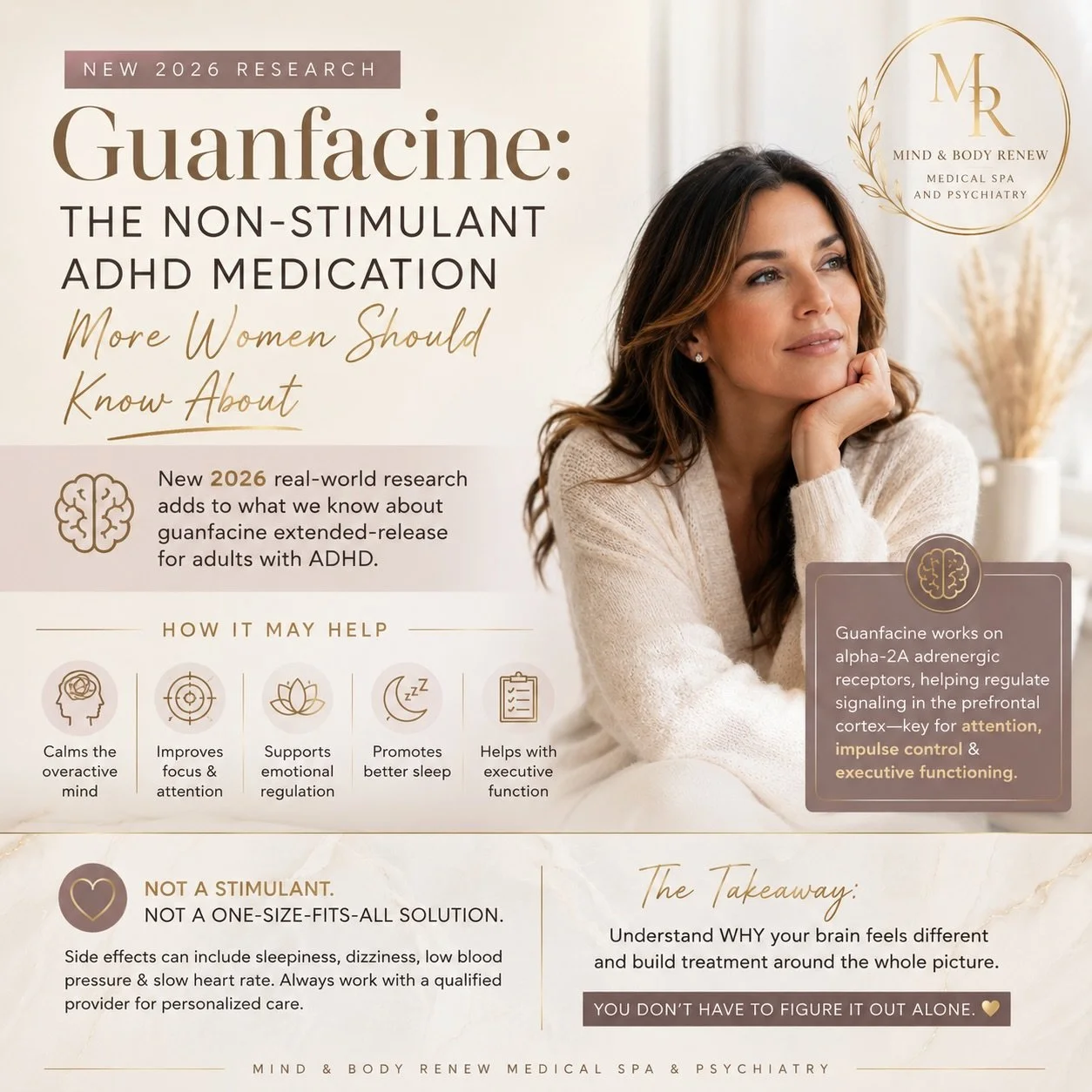 🧠 NEW ADHD RESEARCH: GUANFACINE ISN&rsquo;T JUST A &ldquo;KIDS&rsquo; MEDICATION&rdquo;

Guanfacine is getting another look in adult ADHD&mdash;and new 2026 research is adding to what we know about its use in adults.

Unlike stimulant medications, g