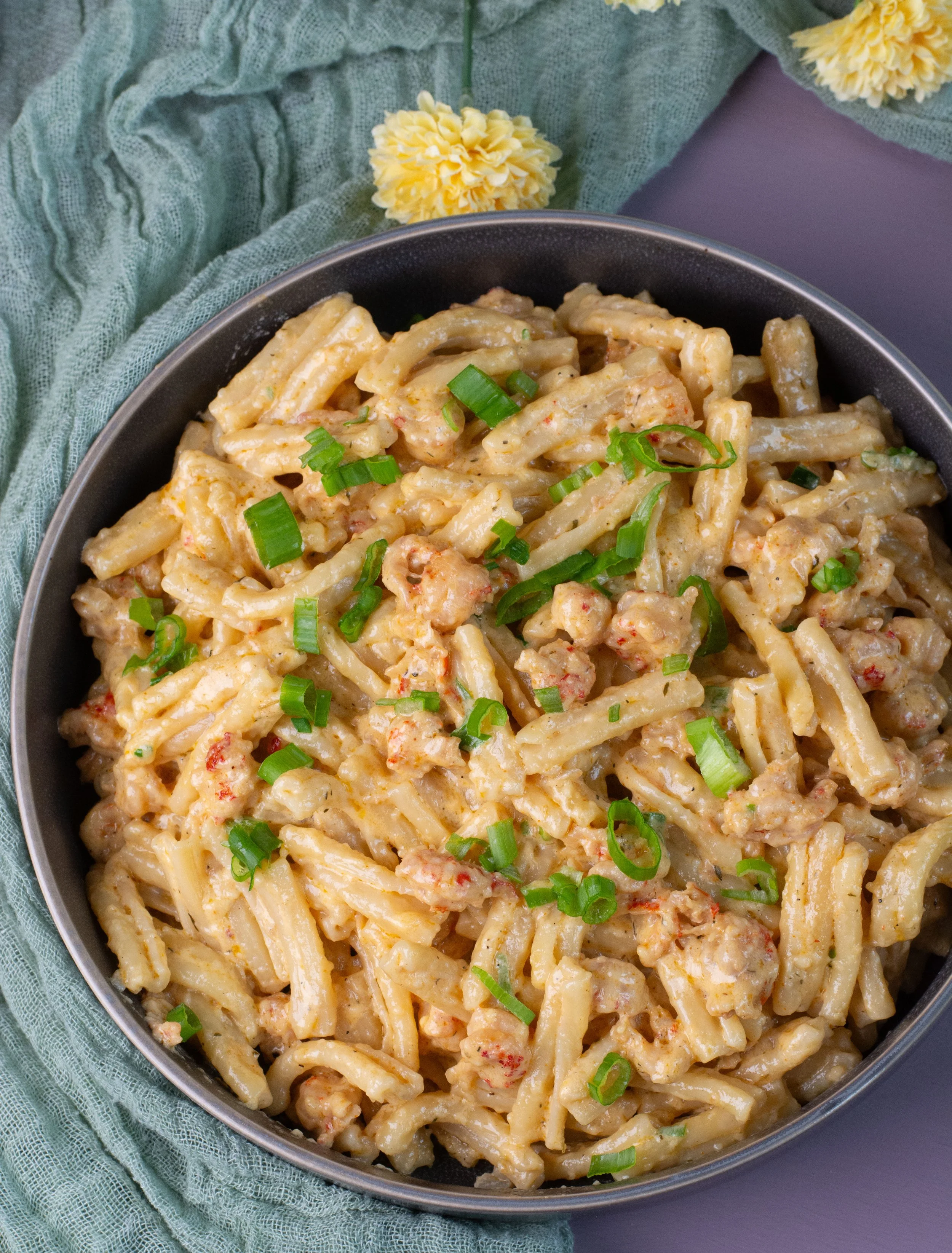 Crawfish Fettuccini 