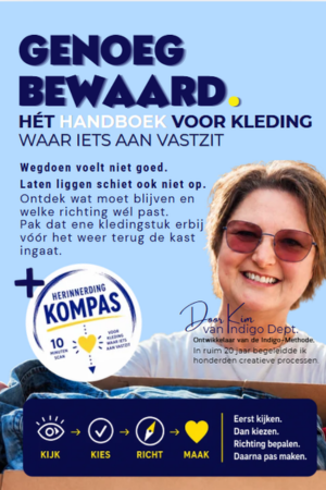 kaft van handboek GENOEG BEWAARD van Indigo Dept.