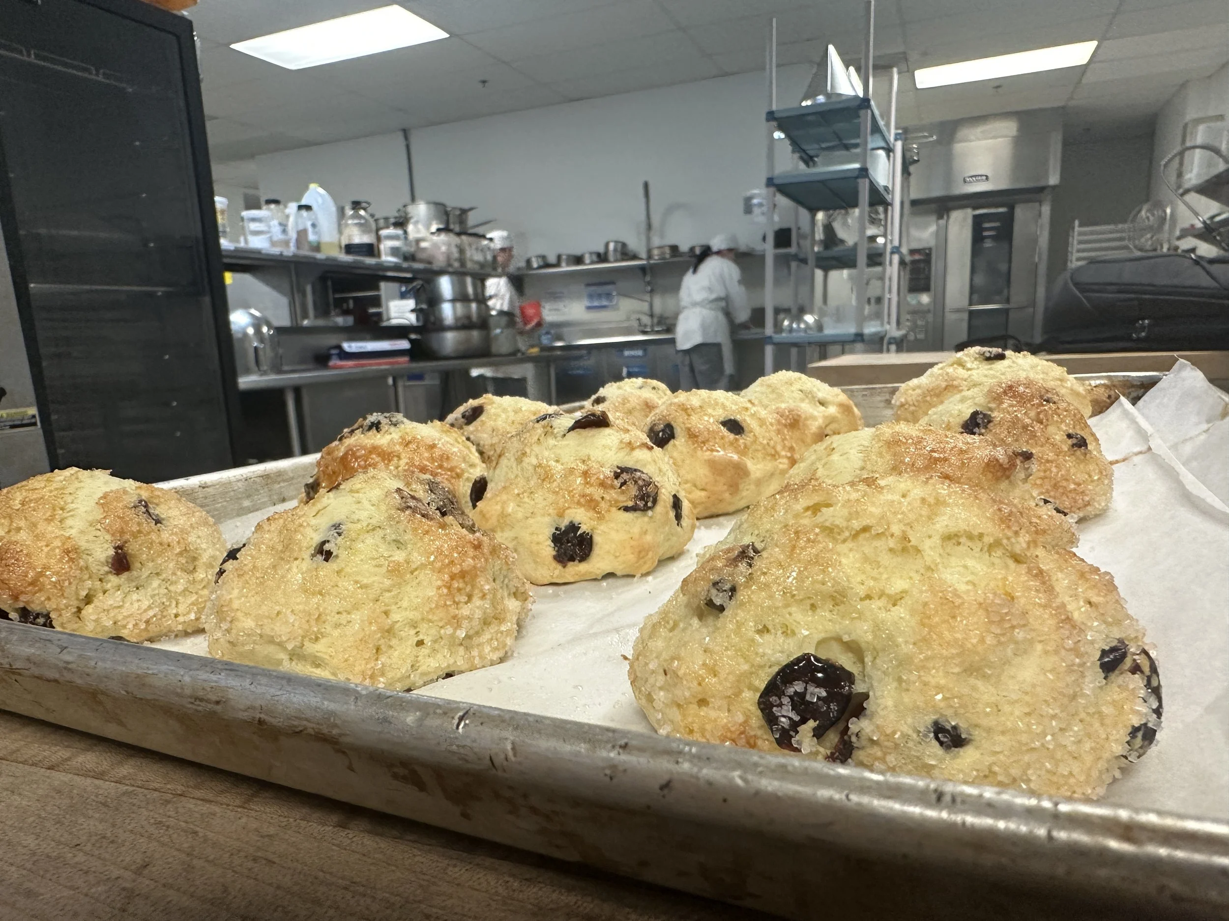 Blueberry Drop Biscuit