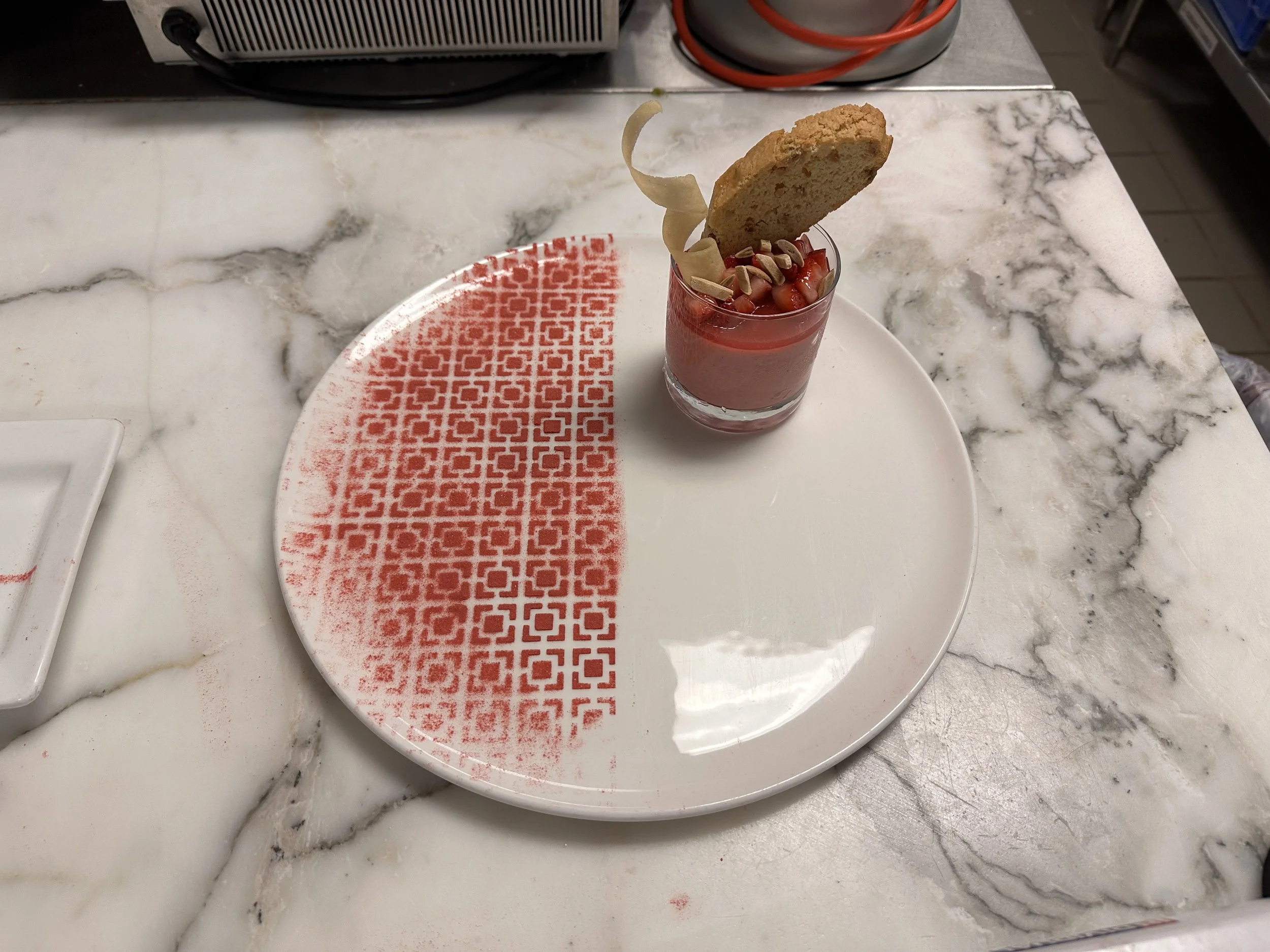 Strawberry Panna Cotta