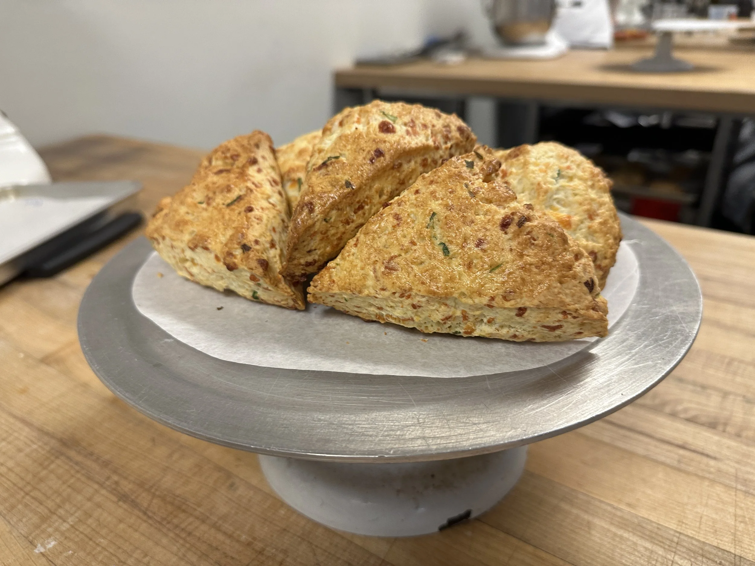 Cheddar Chive Scone