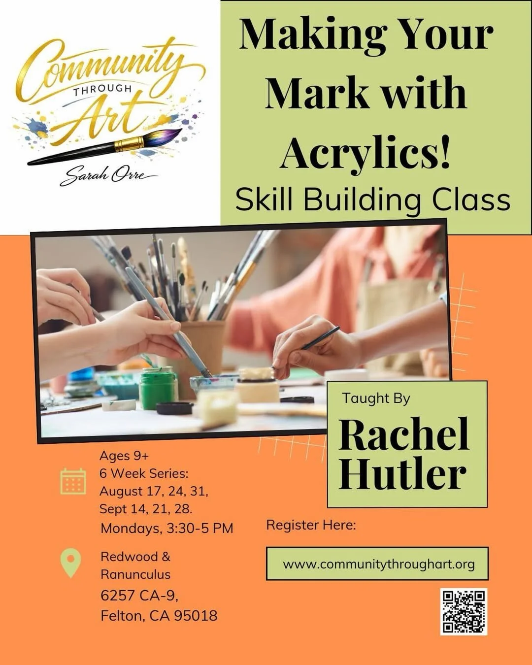 Making Your Mark with Acrylics!