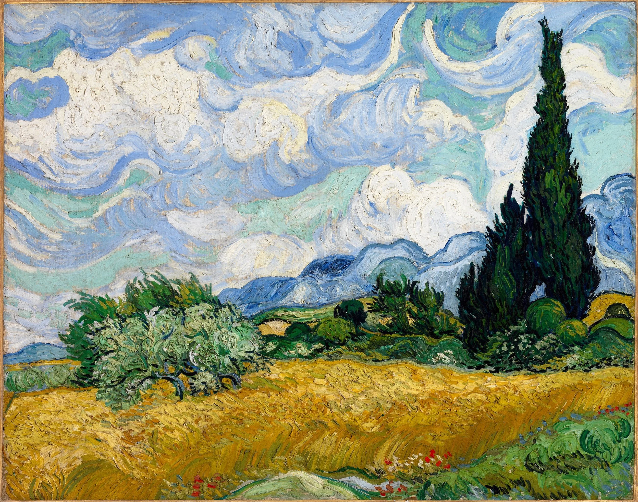 Vincent van Gogh - Wheat Field with Cypresses.jpg