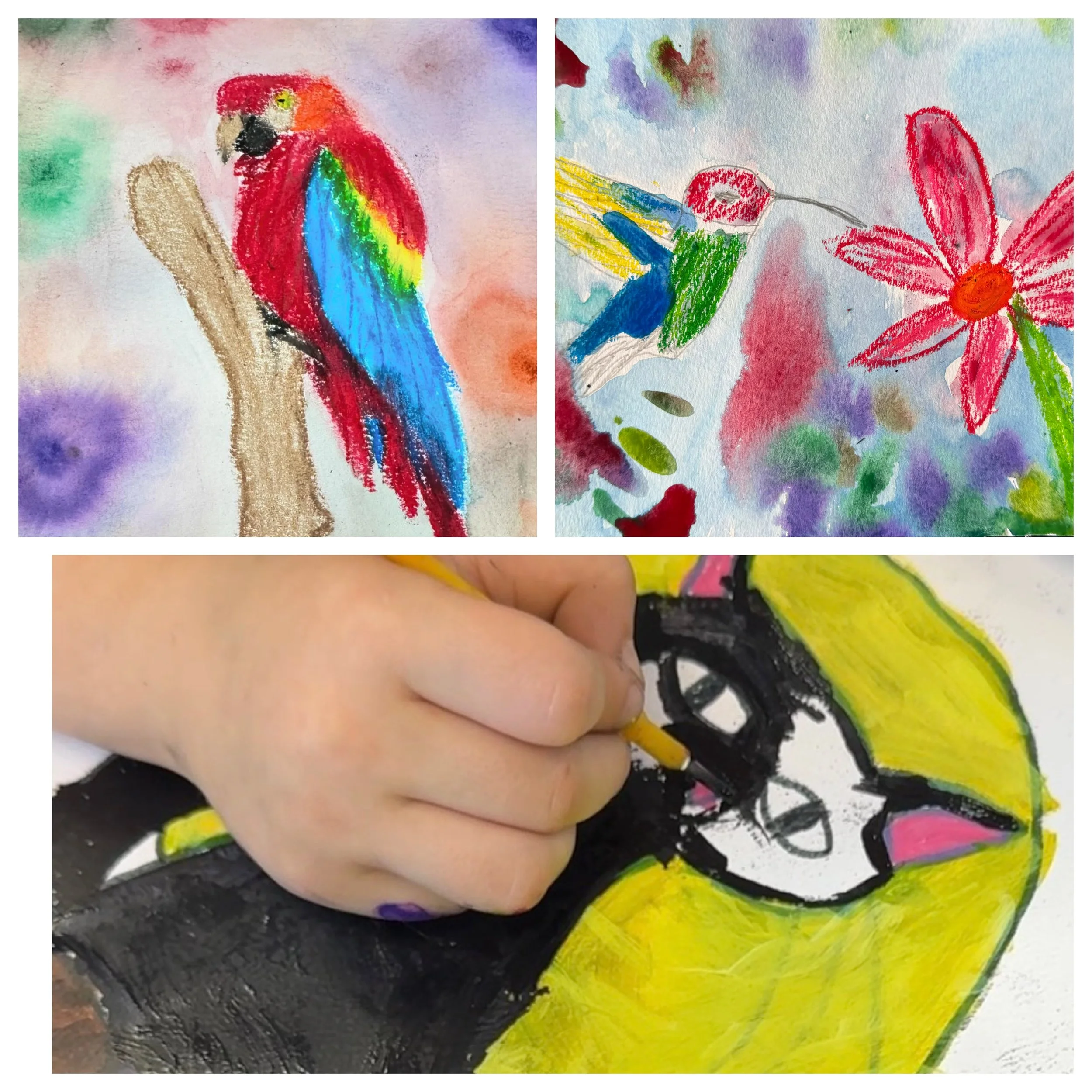 Art with Sarah at SLVE