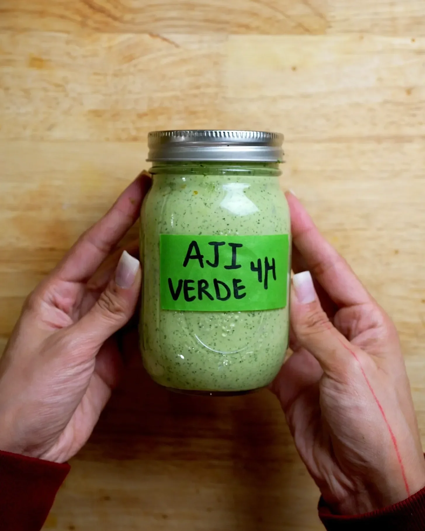 Aji verde - Peruvian Green Sauce