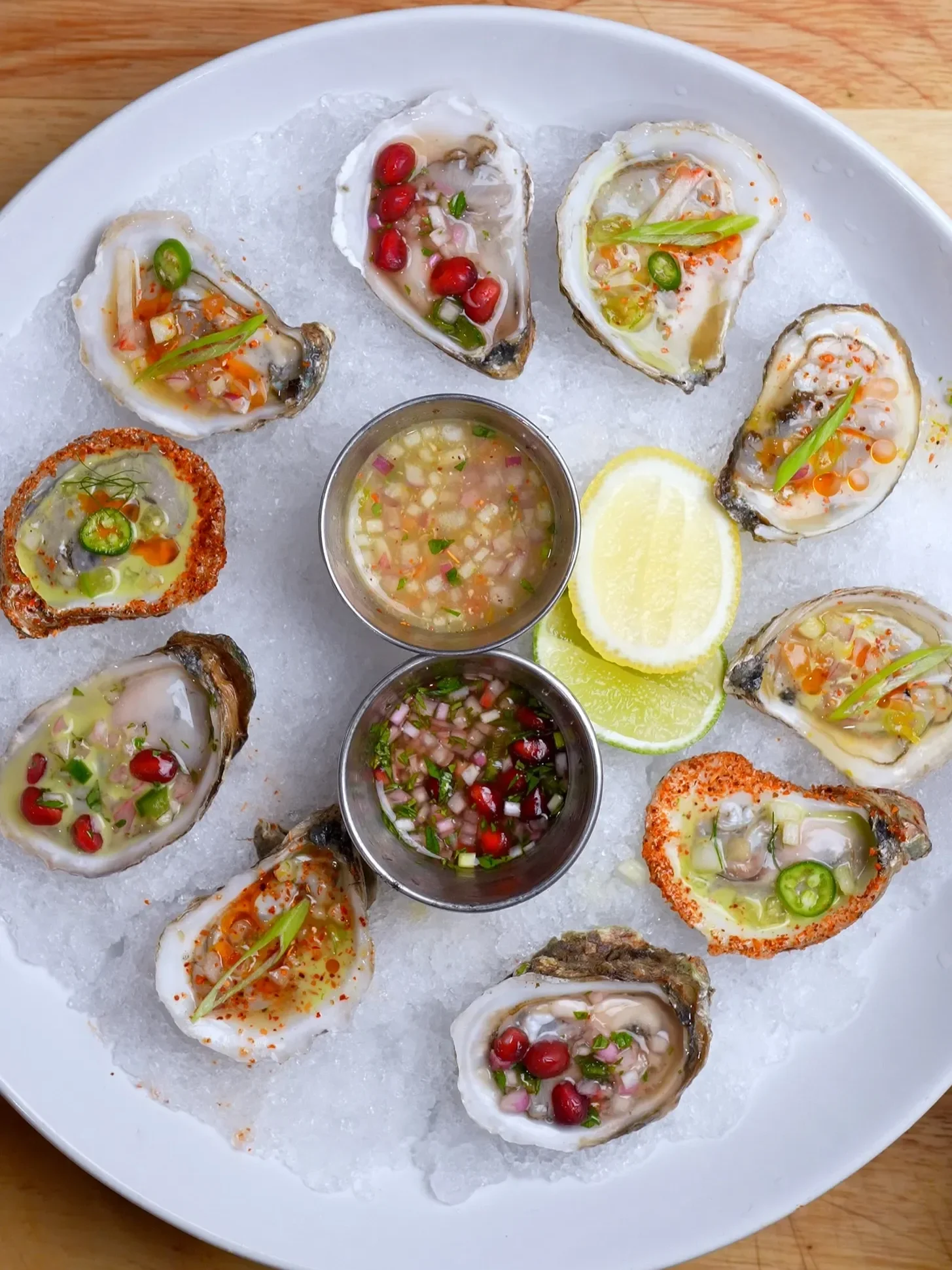 Oyster's - Summer Inspired Sauce's &amp; Salsa's