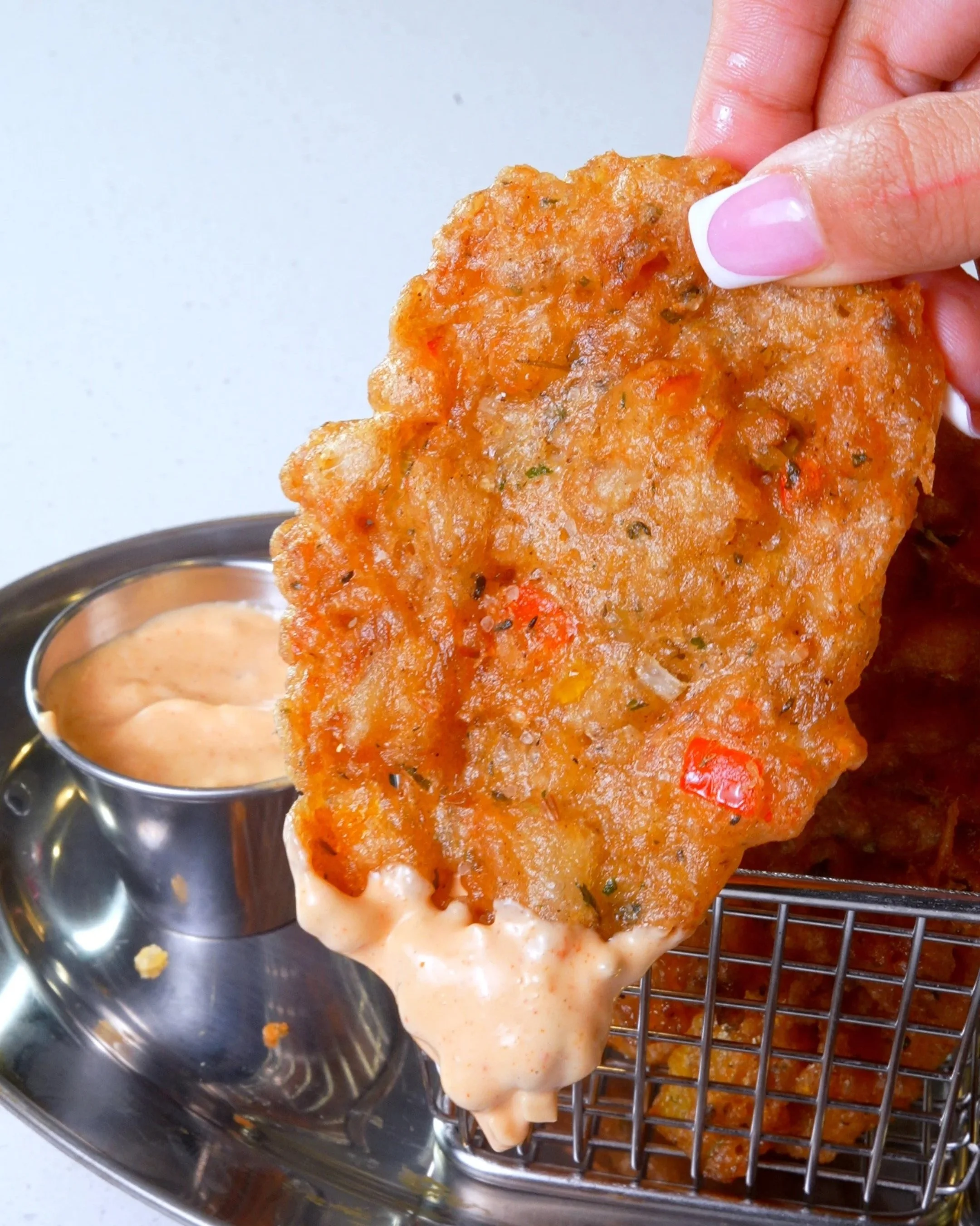 SALTfish  FRITTERS (BACALaITOS)