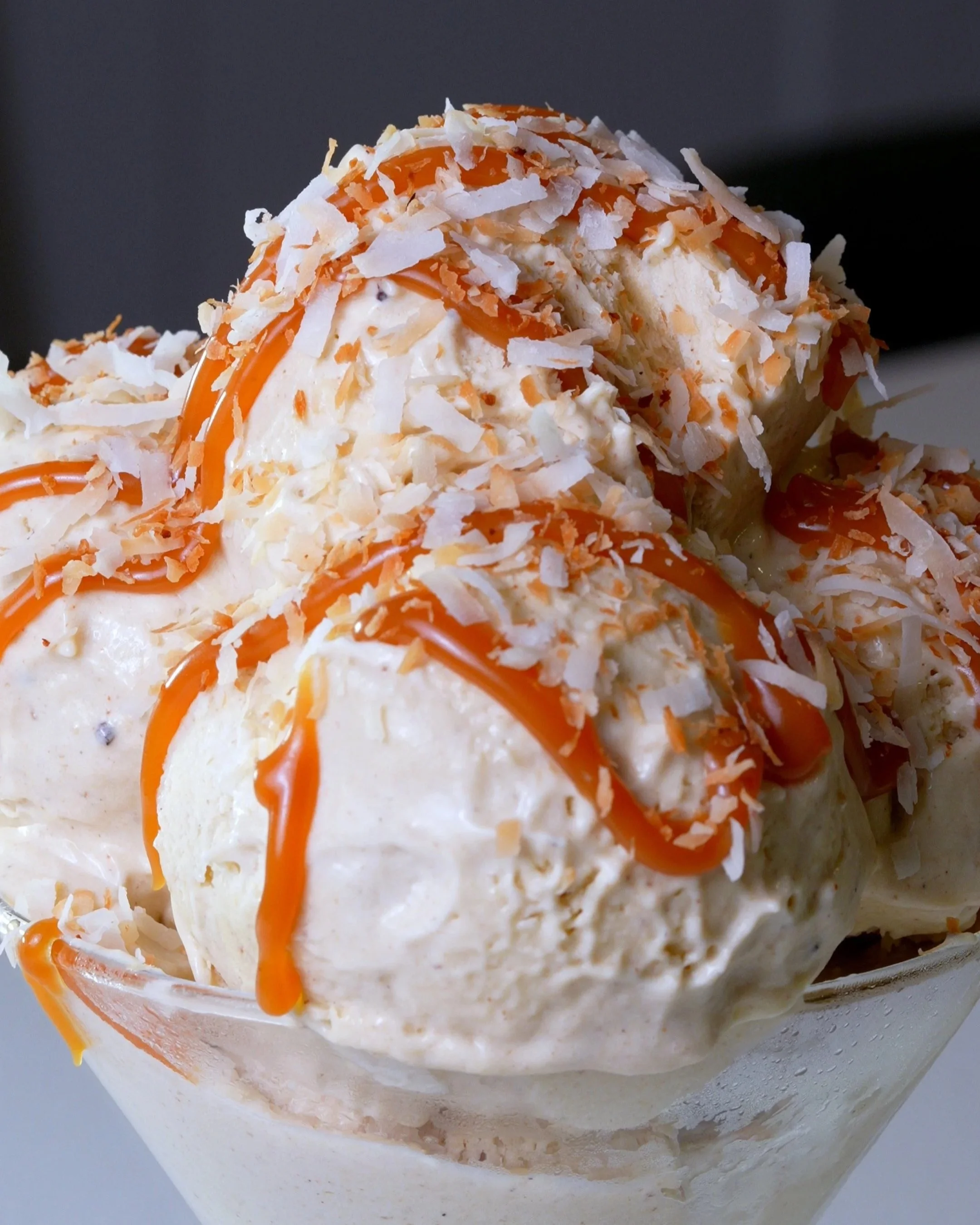 Caramelized  Sweet Plantain ice cream