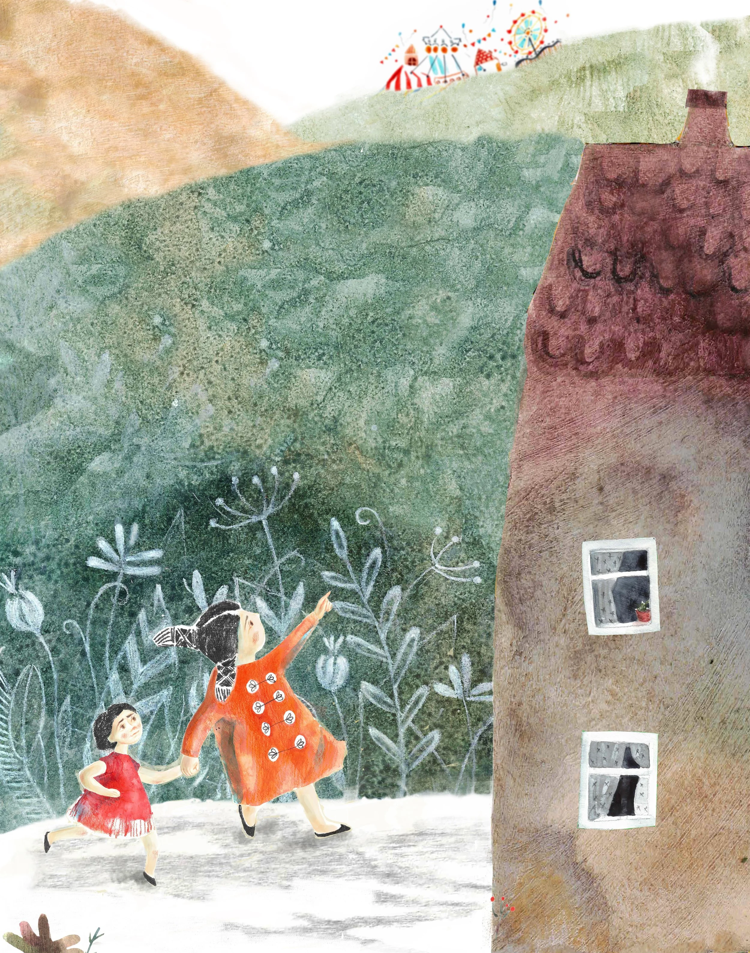 Fair girls leaving home closer-up.jpg