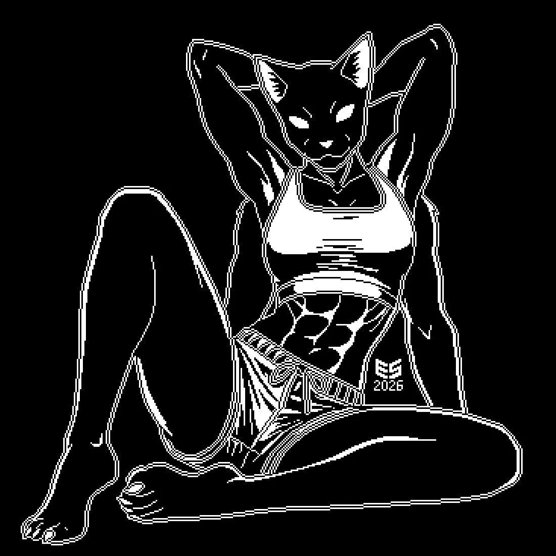 How Many Sit-Ups You Think This Took?
#Furry #Pixelart

Character belongs to Polwan on twitter.