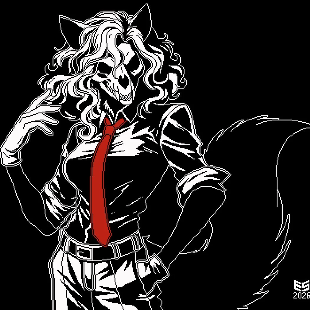 Hear me out... This design is cute ;3

This lovely character belongs to and comissioned by @br0ck._s