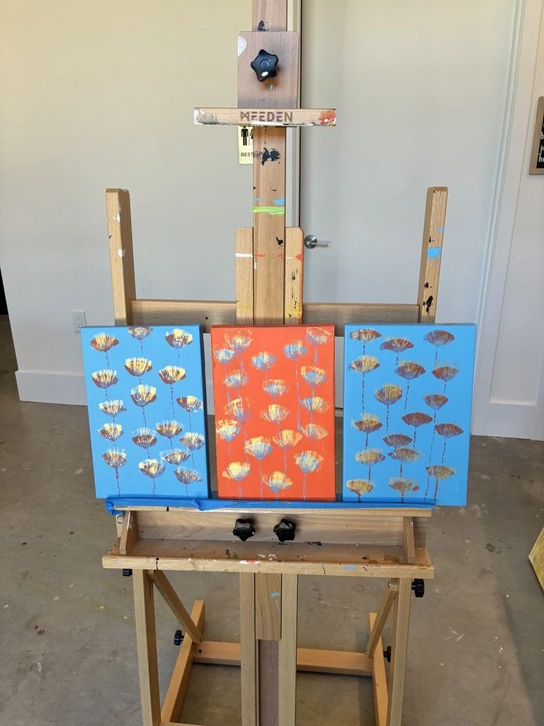 Tranquility (Triptych)  SOLD