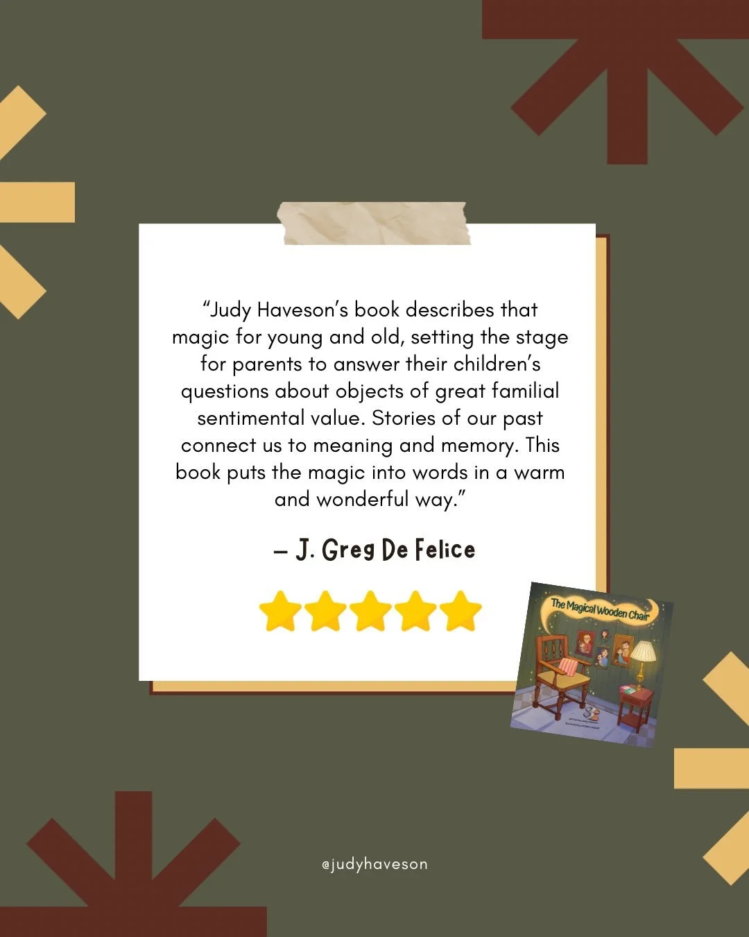 ✨Two magical experiences. One price. One bundle.

Book + Activity Book = $30 shipped 🪄

Want to bring the magic home? 

Grab the Magical Bundle today: The Magical Wooden Chair + Activity Book for just $30, shipping included. 

Perfect for storytime,