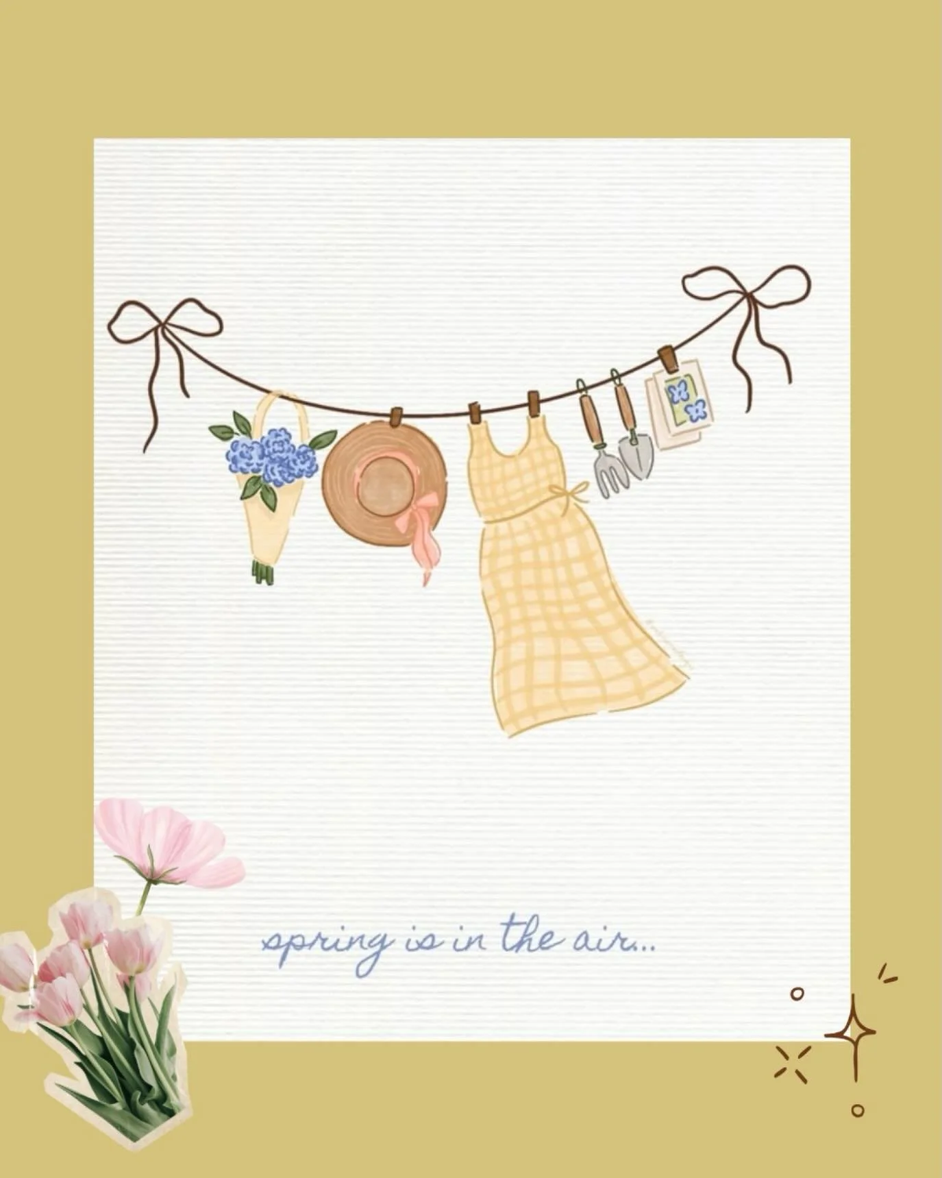 Spring is in the air... 🌸✨

There&rsquo;s something magical about this time of year, isn&rsquo;t there? The flowers blooming, the sun staying out a little longer, and everything feeling fresh and new.

What&rsquo;s your favorite thing about spring??