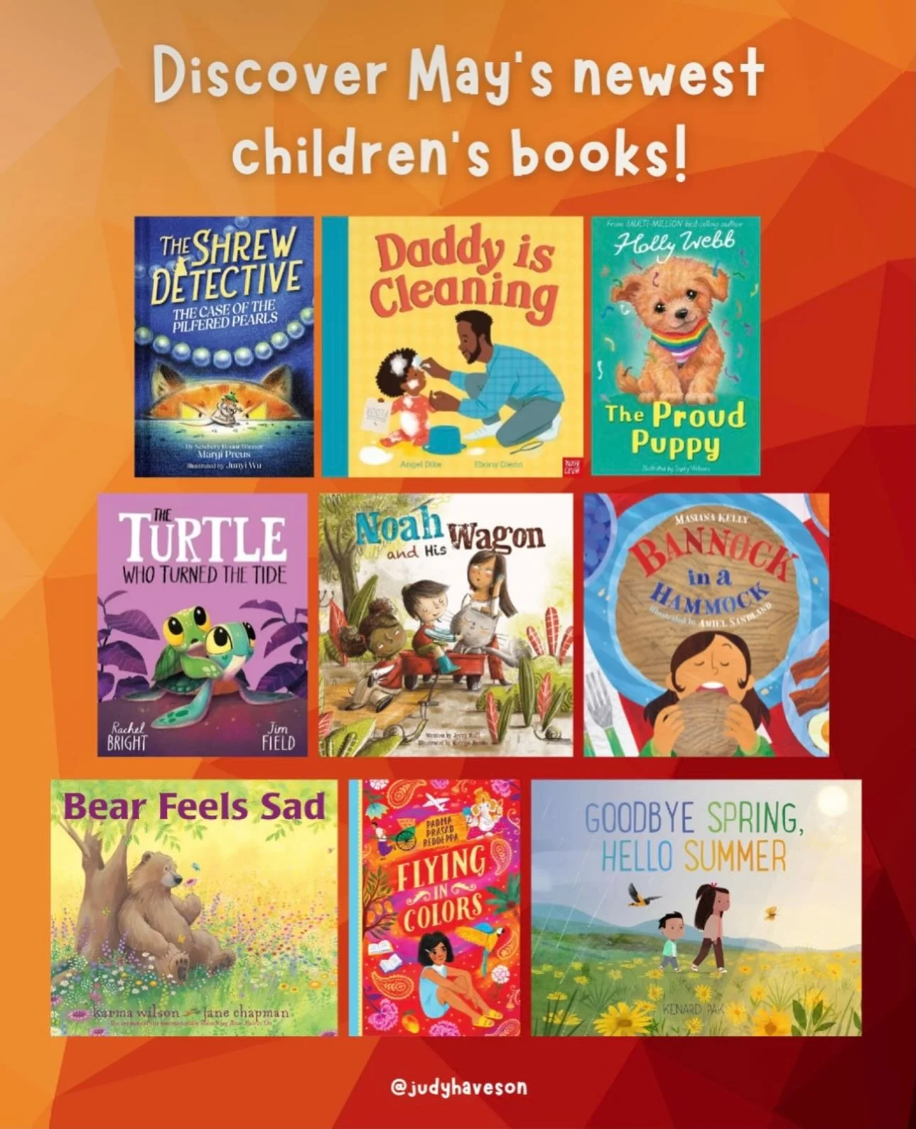 May is bringing us SO many incredible new children&rsquo;s books! 📚✨

I&rsquo;ve rounded up some of the most exciting releases hitting shelves this month&mdash;from mystery adventures to heartwarming stories about family, feelings, and friendship!

