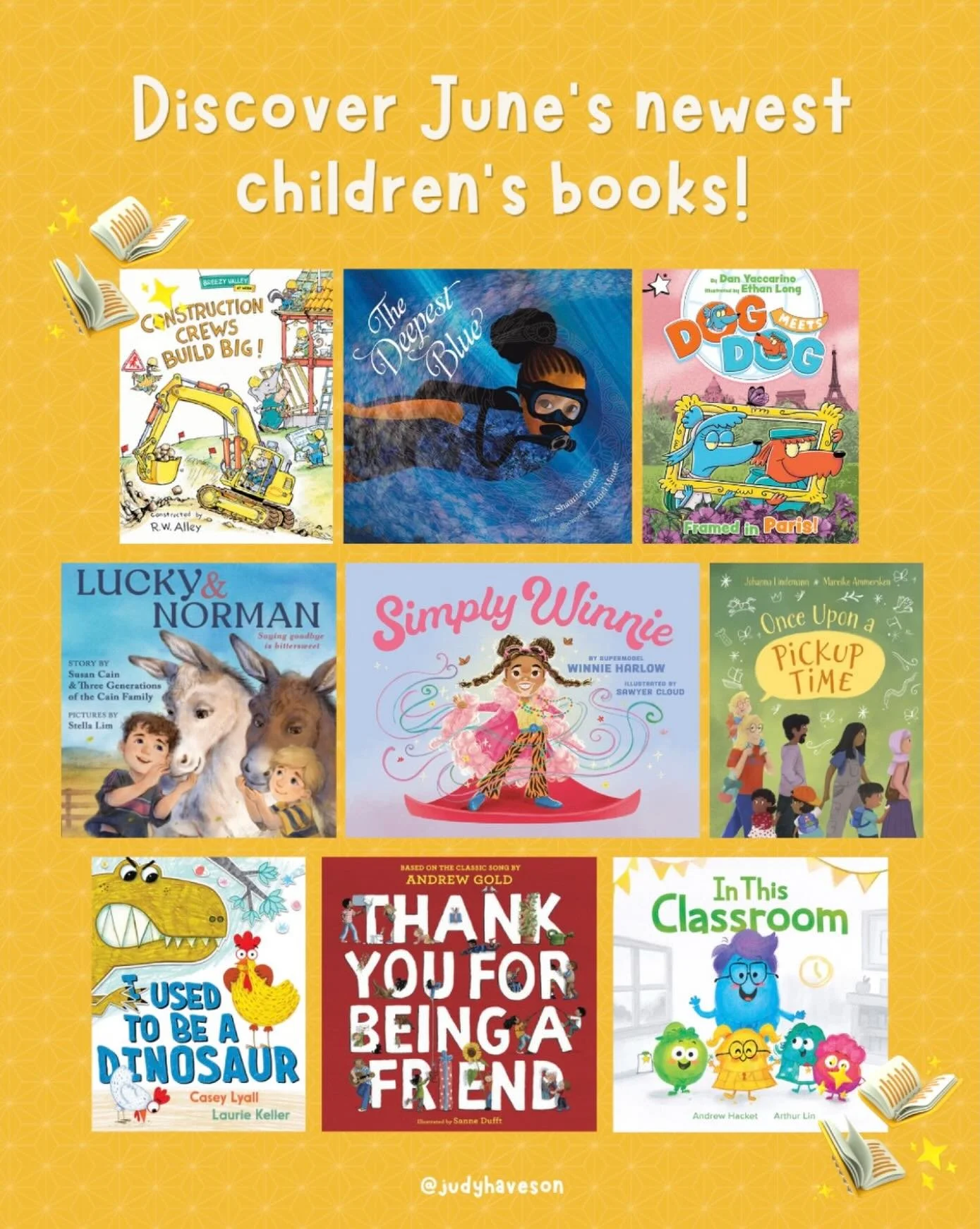 June is bringing so many amazing new children&rsquo;s books! Here&rsquo;s just 9! 📚✨

I&rsquo;ve been browsing upcoming releases and had to share these with you because the variety is incredible!

Which one are you most excited about? 

And if you&r