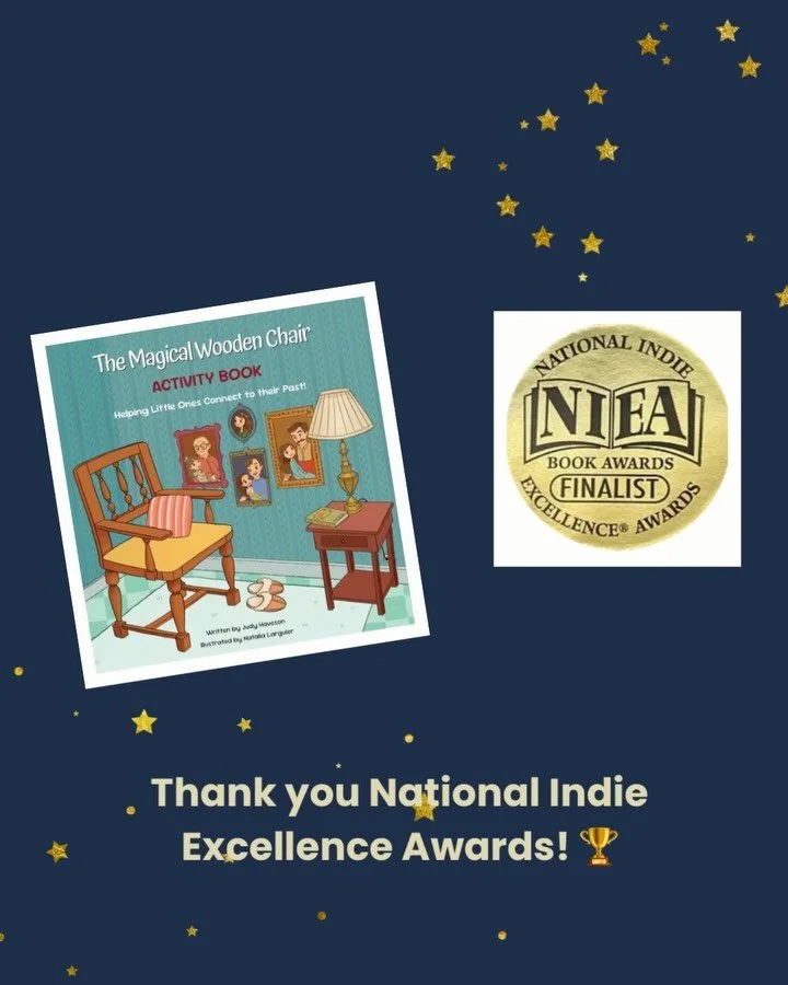 🏆 FINALIST ALERT! 🏆 I&rsquo;m so excited to share that The Magical Wooden Chair Activity Book has been named a finalist in the category for Activity Books &ndash; Children at the 20th Annual National Indie Excellence Awards! 🎉🙋🏻&zwj;♀️

This lit