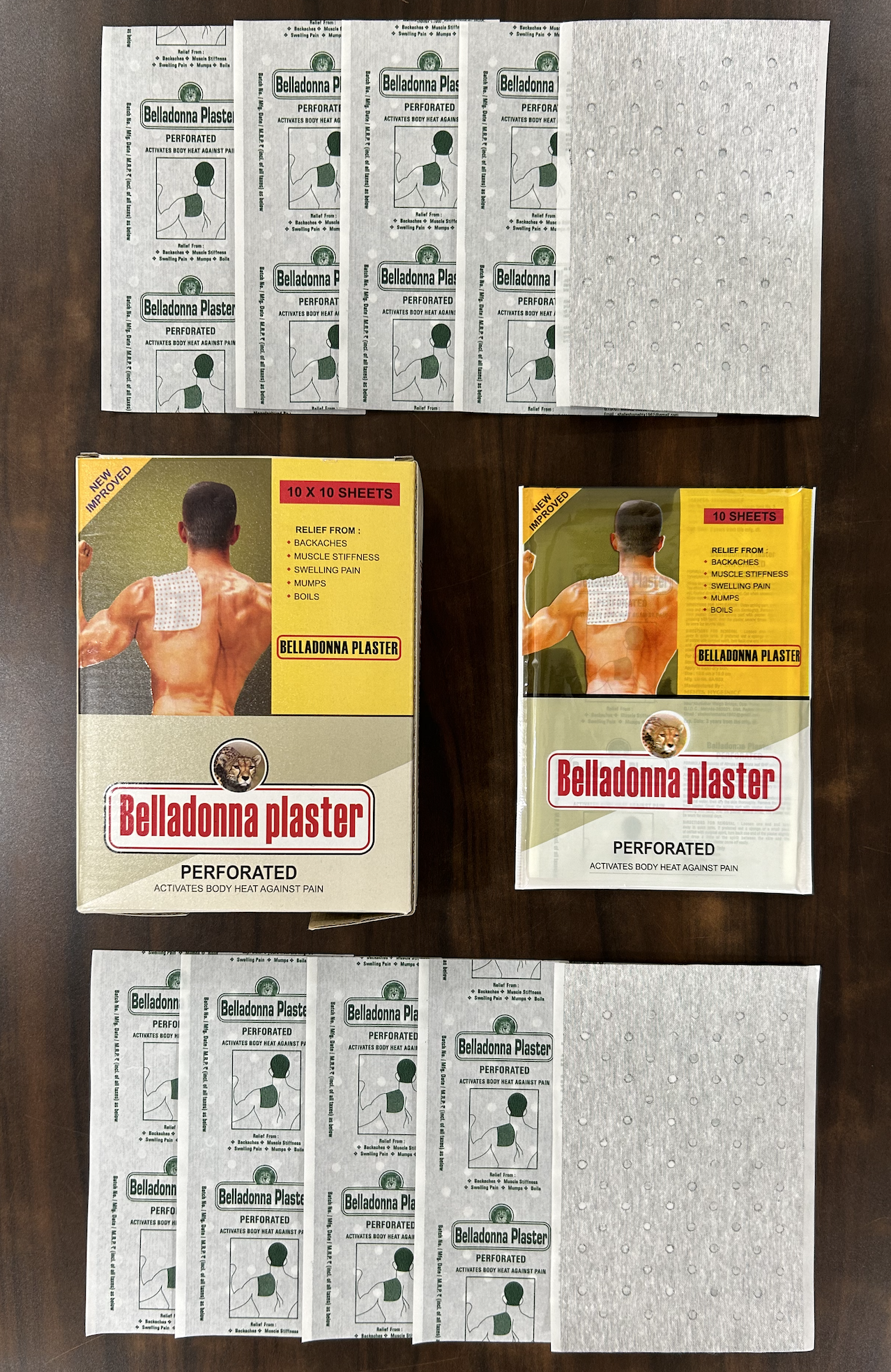 Belladonna Heat Patch - Set of 100