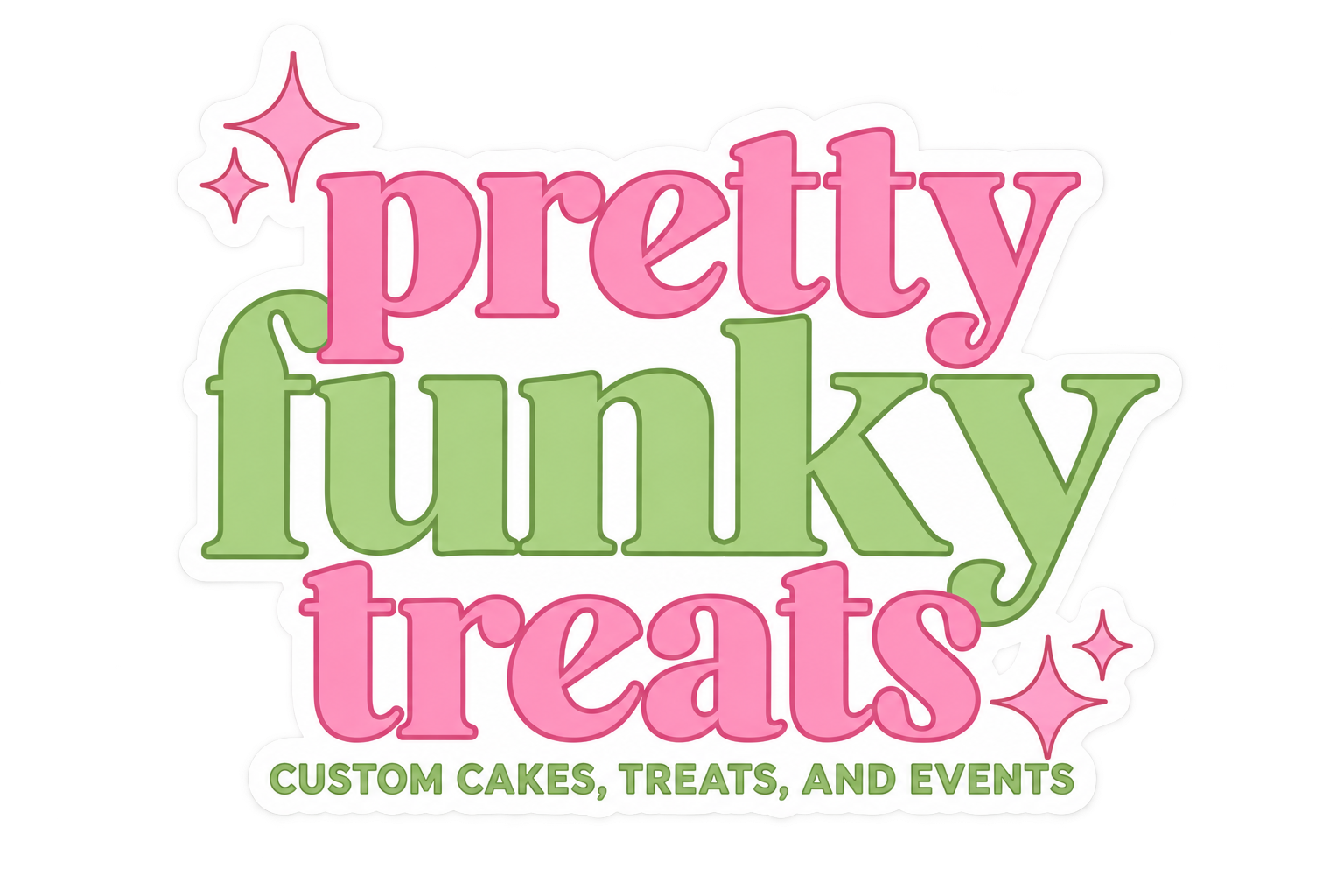 pretty funky treats logo 