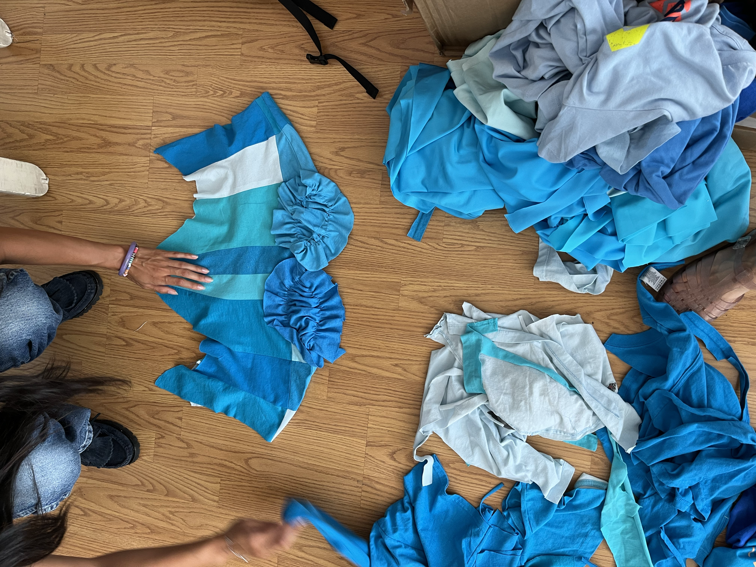 NGUYEN INC RUNWAY LOOKS IN PROGRESS