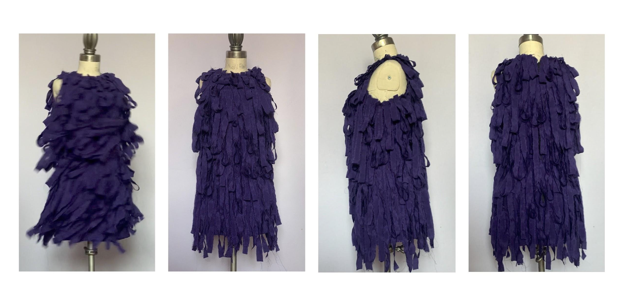 HALF SCALE EVENING WEAR DRESS