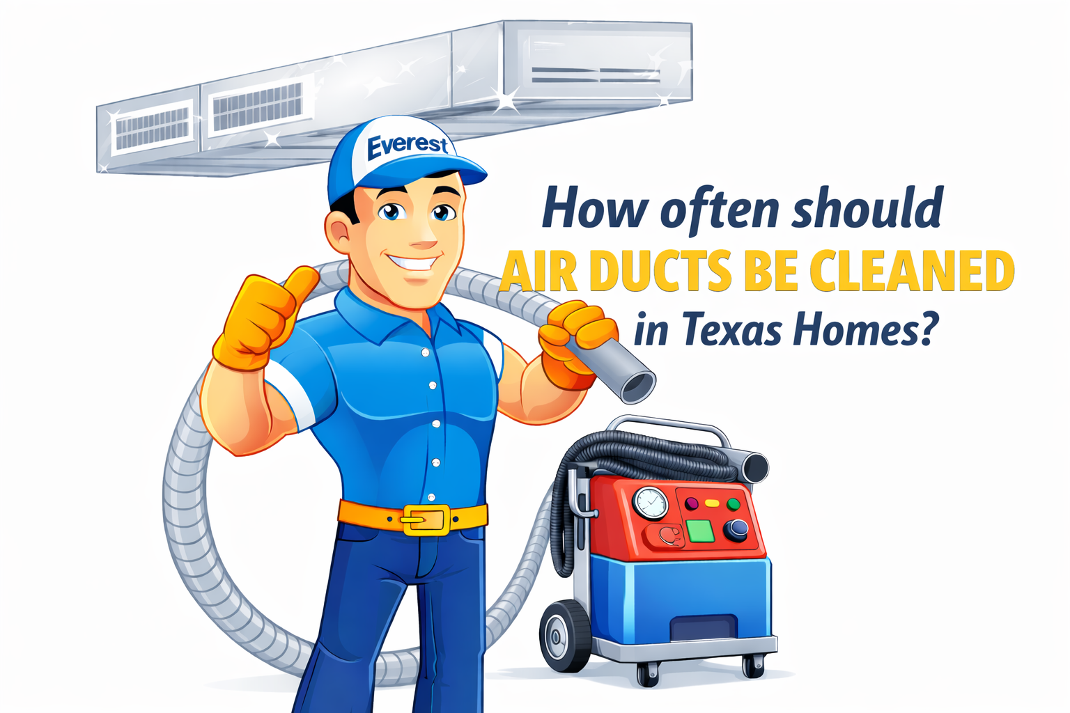 How Often Should Air Ducts Be Cleaned in Texas Homes?