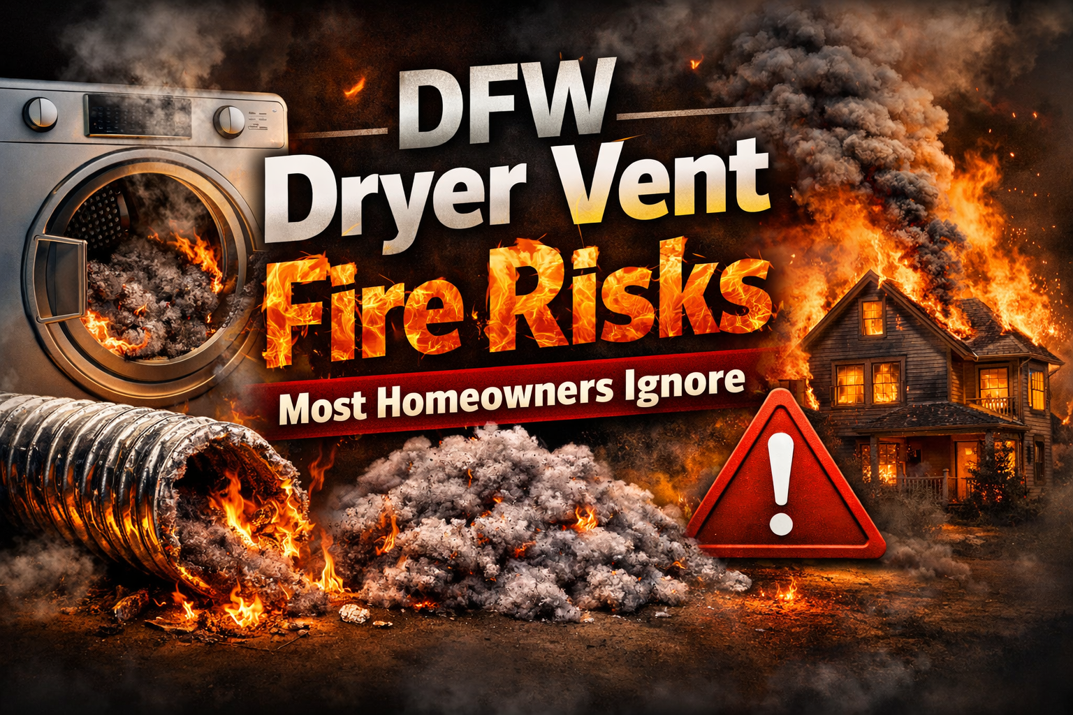 DFW Dryer Vent Fire Risks Most Homeowners Ignore