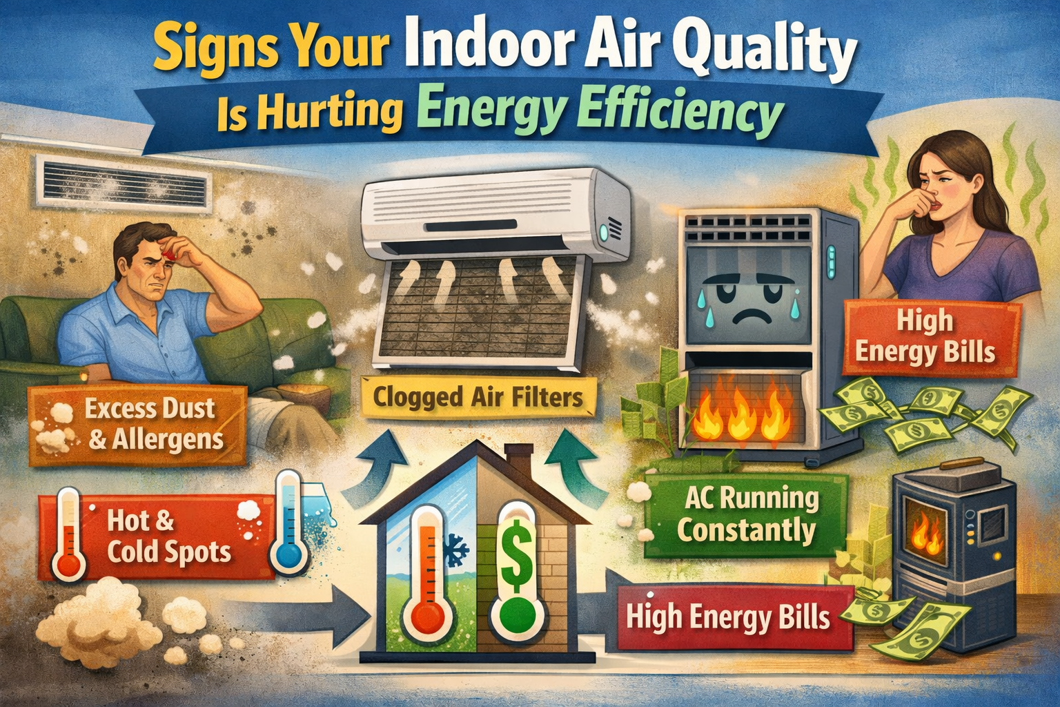 Signs Your Indoor Air Quality Is Hurting Energy Efficiency