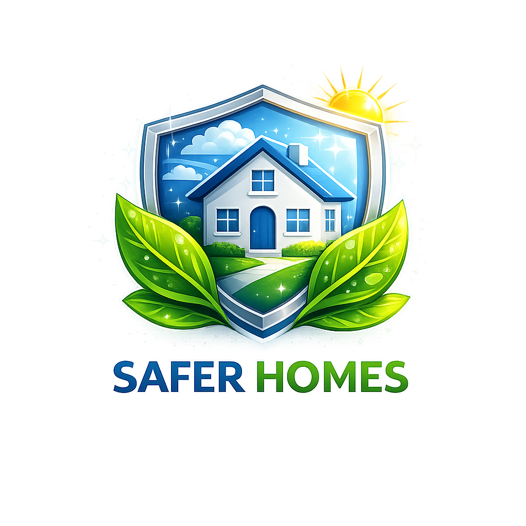 Icon representing a safer and healthier home