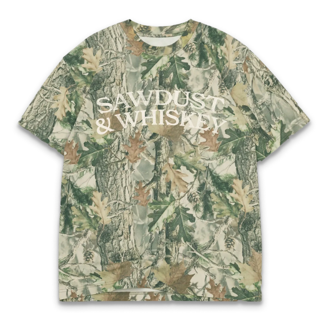 Camo Vintage Oversized Tee