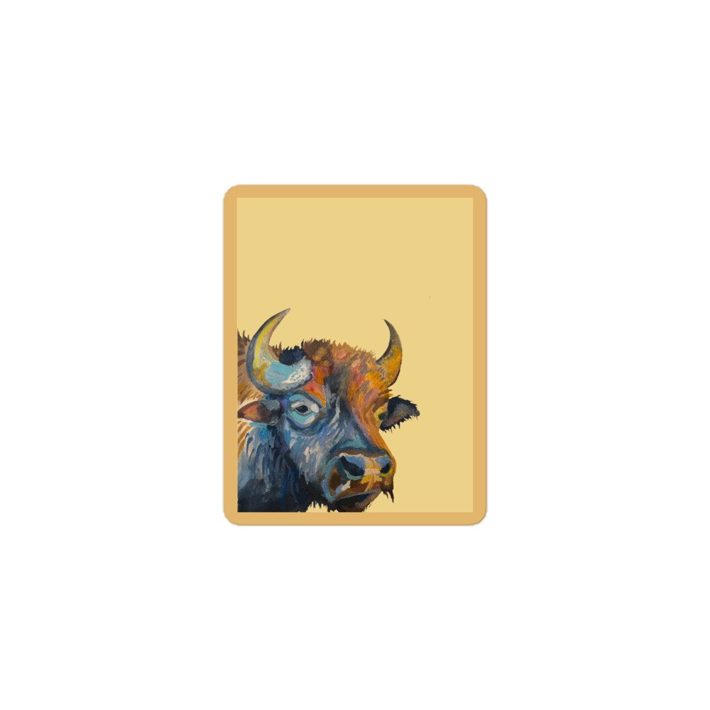 Bison Sticker