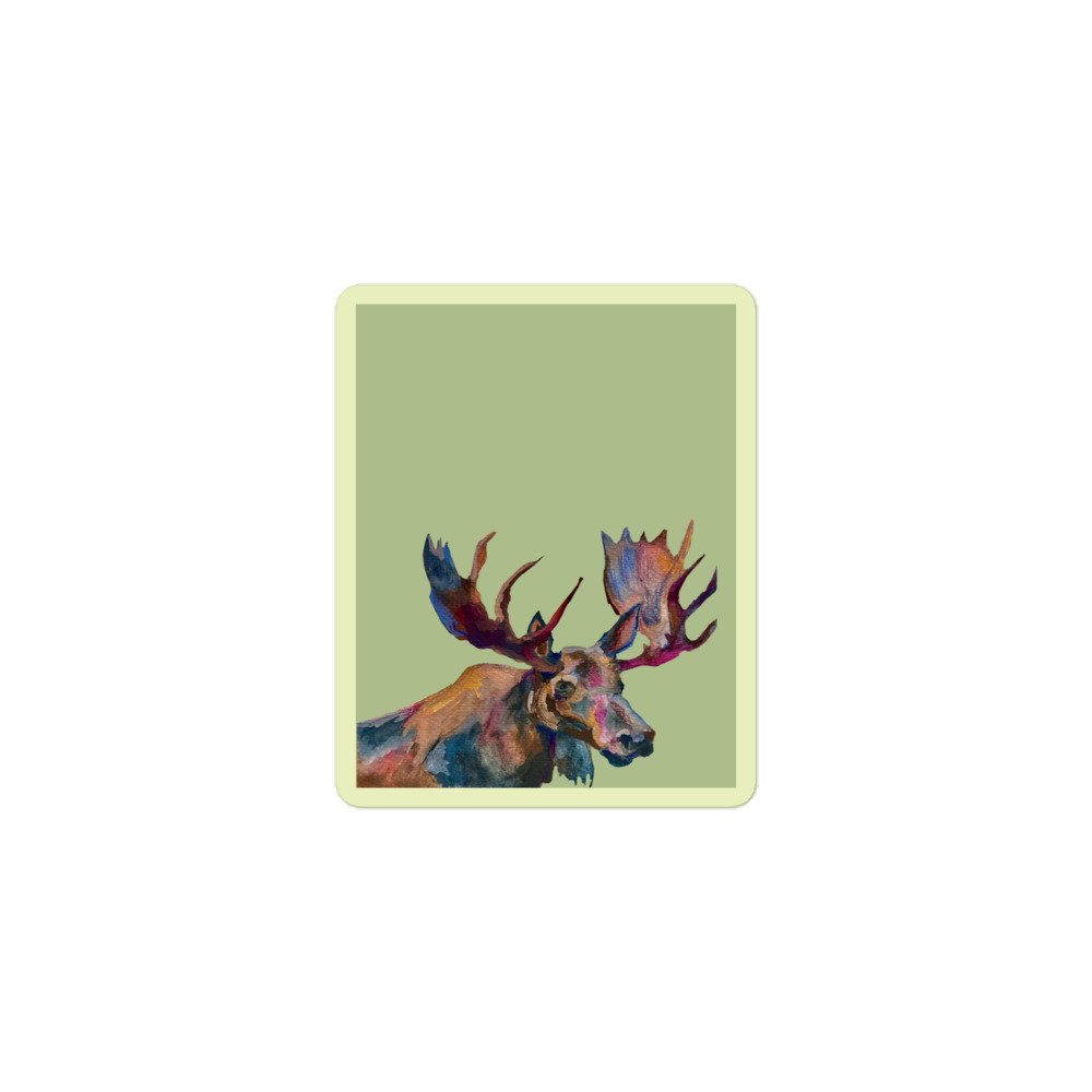 Moose Sticker