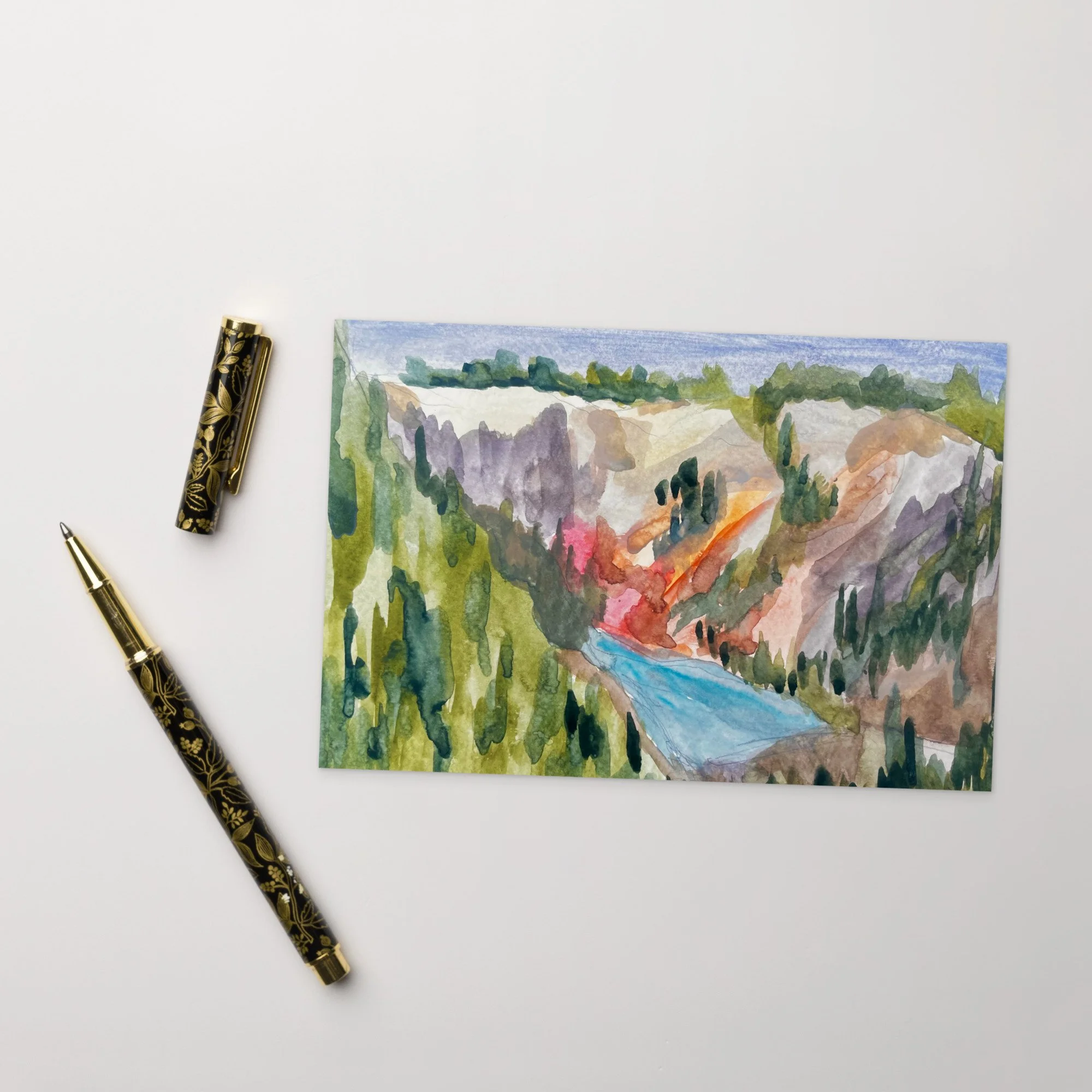 Canyon Postcard