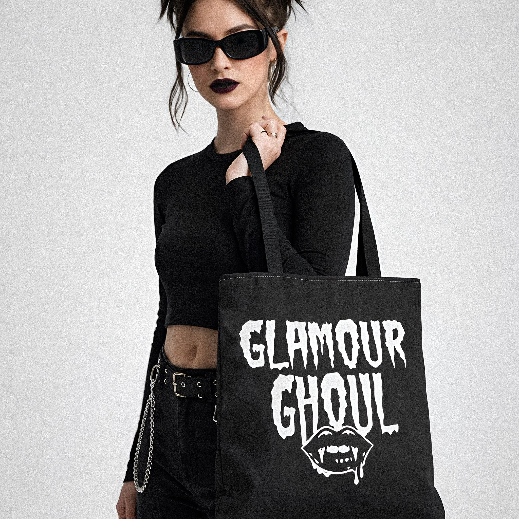 Glamour Ghoul Tote Bag