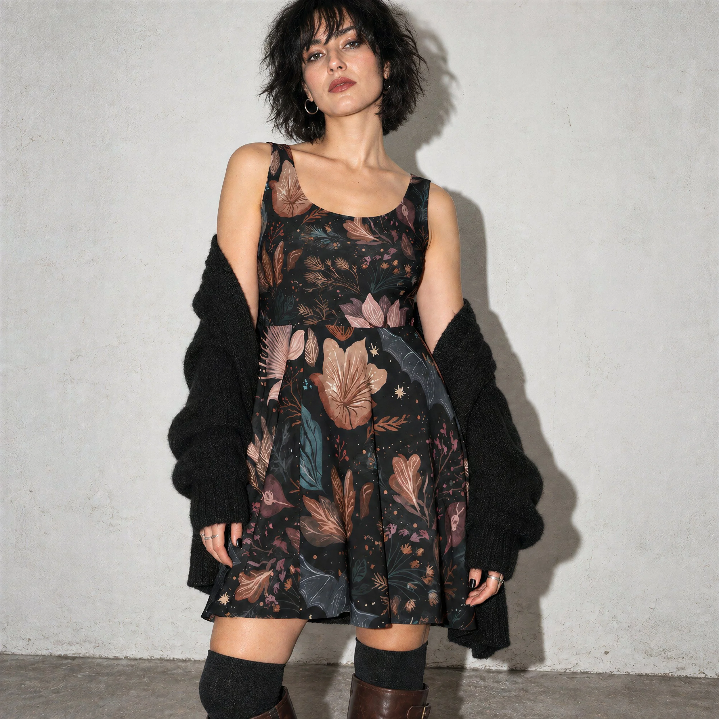 Dark Fairytale Skater Dress