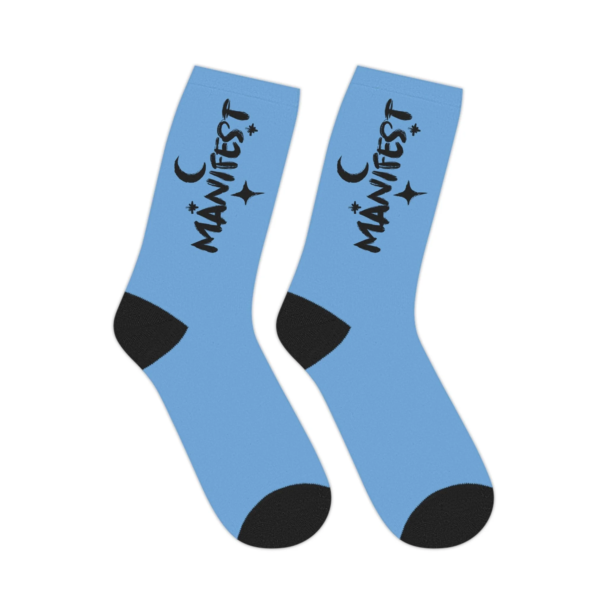 Manifest Mid-Length Light Blue Socks