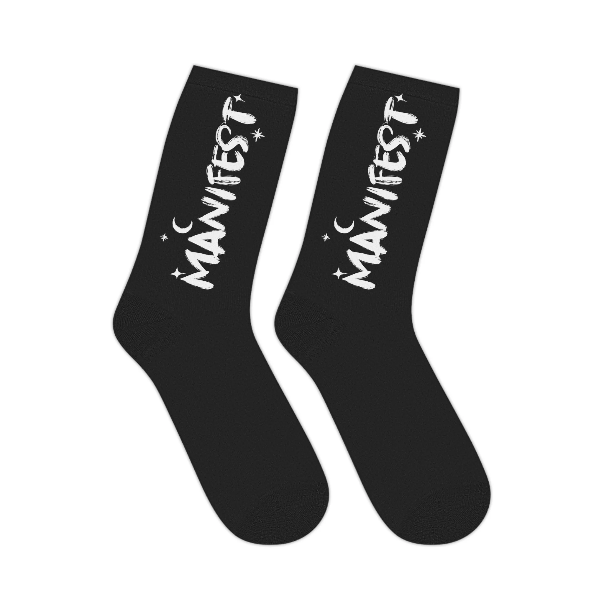 Manifest Mid-Length Black Socks