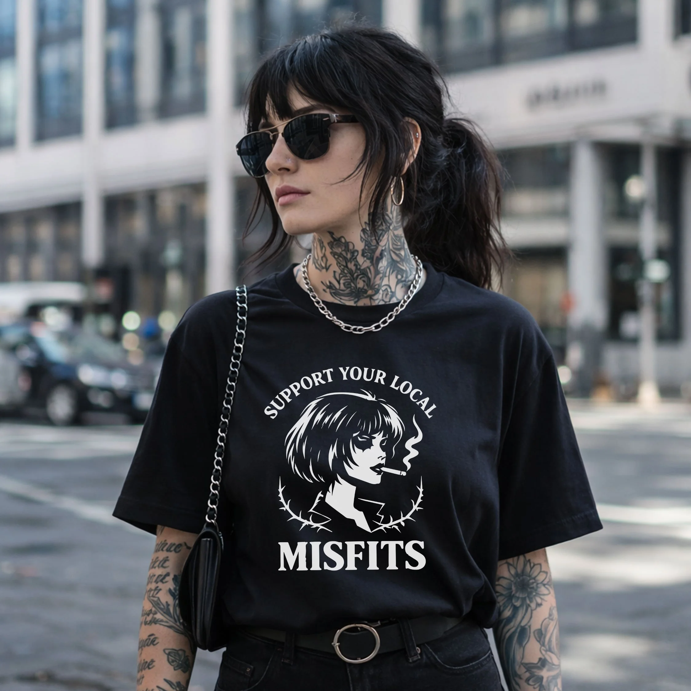 Support Your Local Misfits T-Shirt