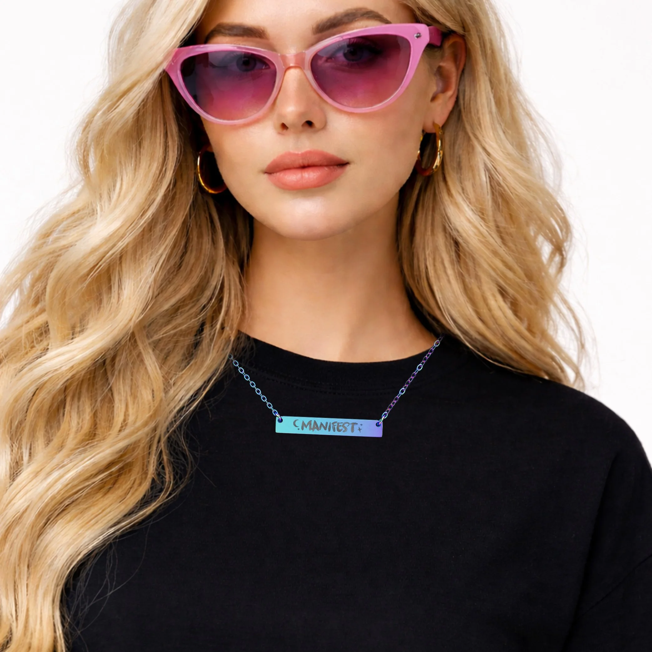 Manifest Horizontal Bar Necklace