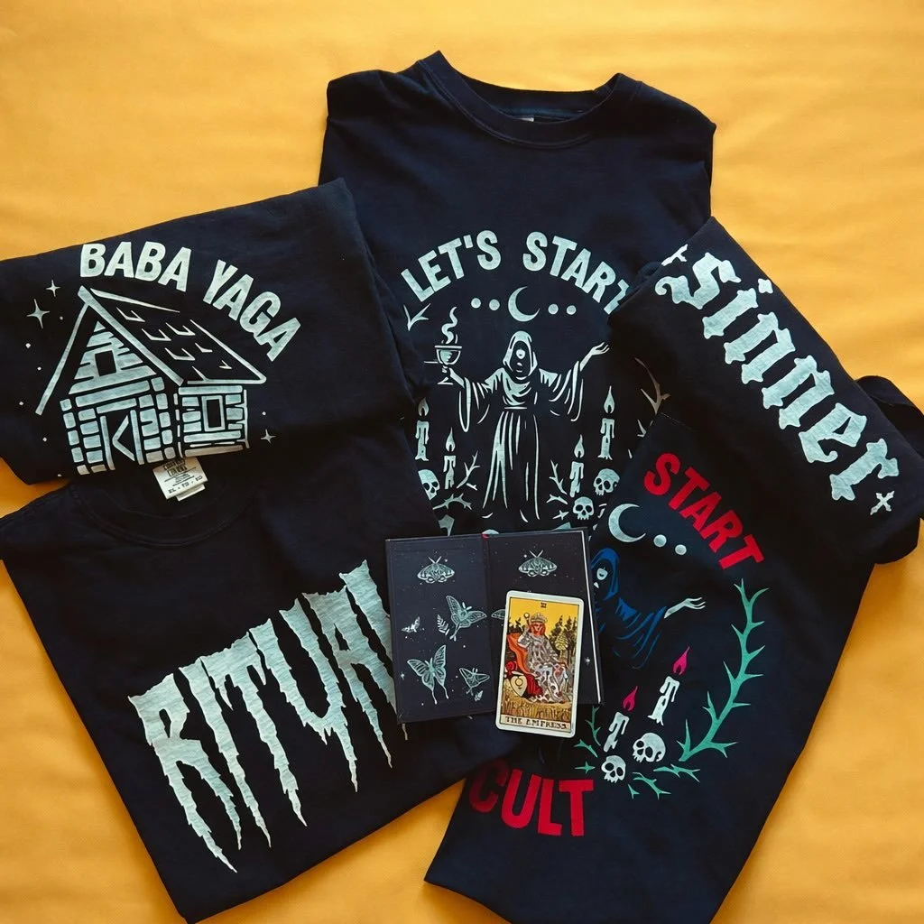 Some of our favorite pieces from the studio 🖤
Which one is your favorite?
Link in bio to discover more ⛓️ #eclectictalesstudio #edgyfashion #gothfashion #altfashion #witchystyle